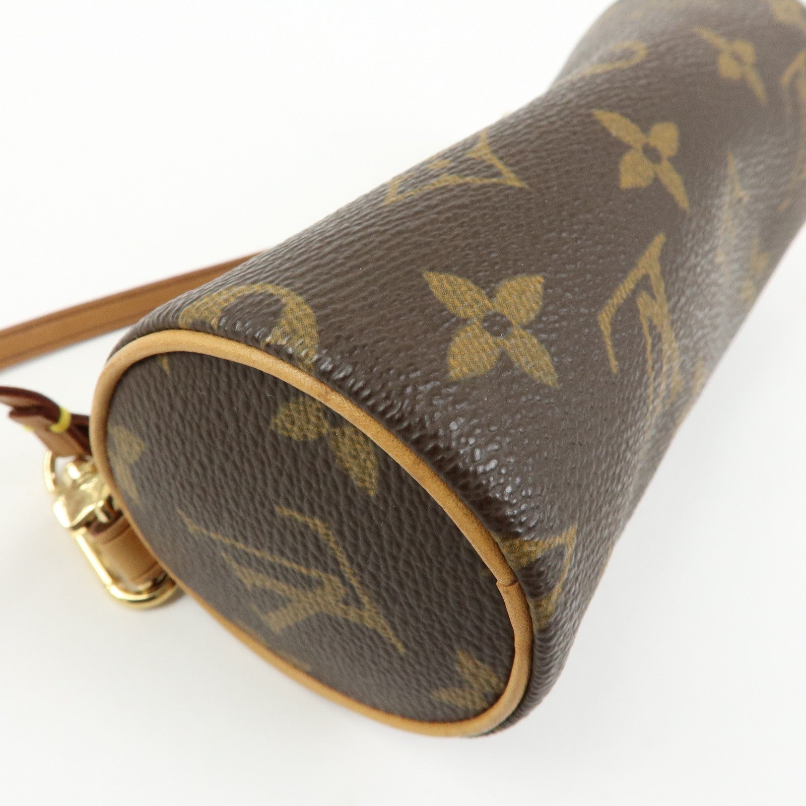 Louis Vuitton Monogram Canvas Leather Mini Pouch for Papillon Bag