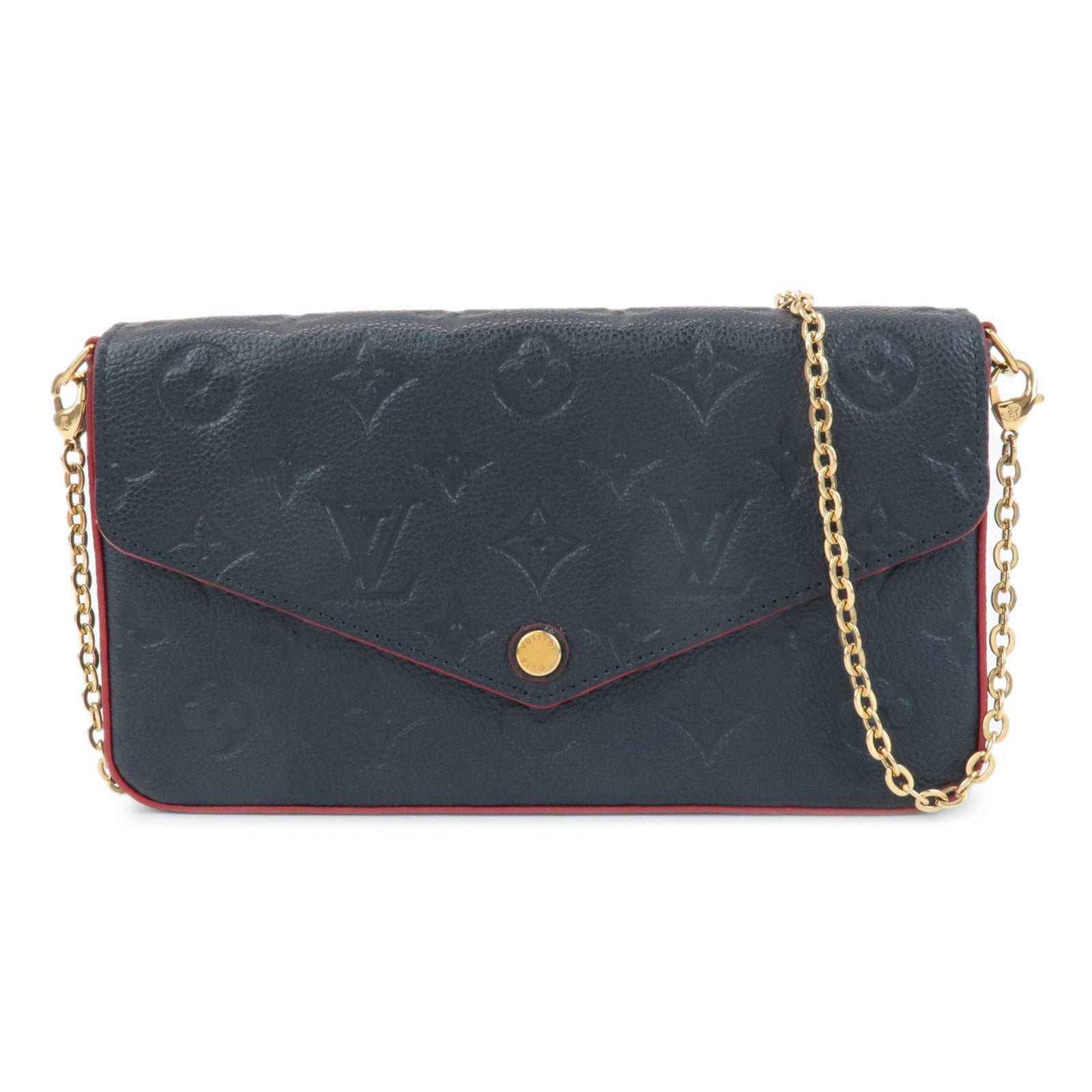Louis Vuitton Monogram Empreinte Pochette Hand Bag Félicie M64099 Used