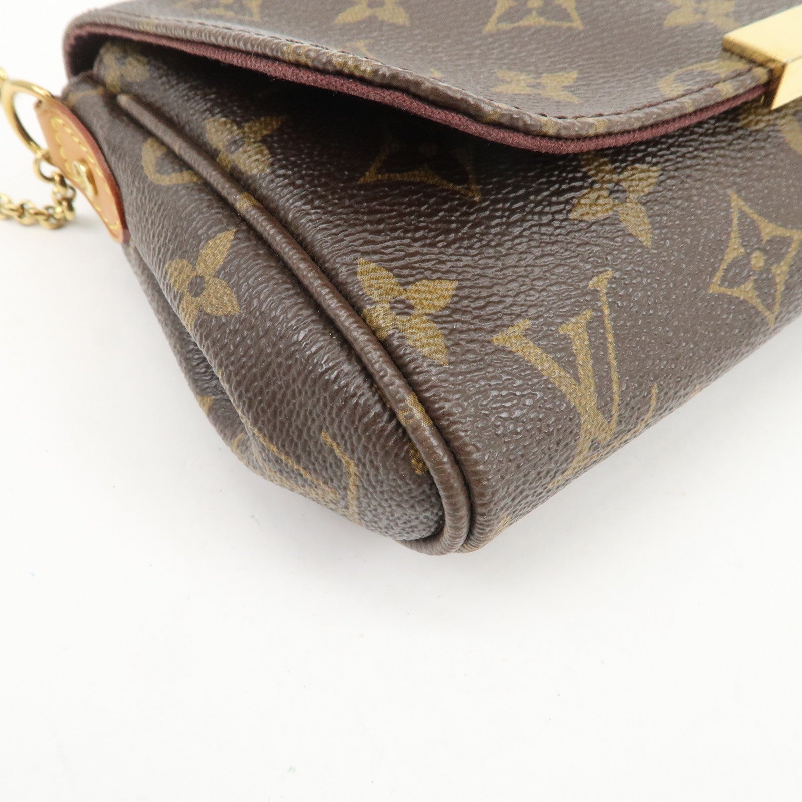 Louis Vuitton Monogram Favorite PM 2Way Shoulder Bag Brown M40717