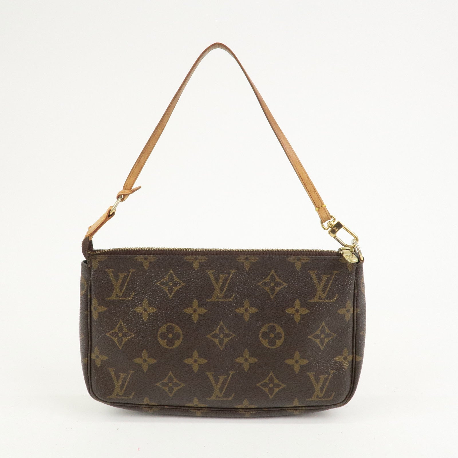 Louis Vuitton Monogram Pochette Accessoires Pouch Hand Bag M51980