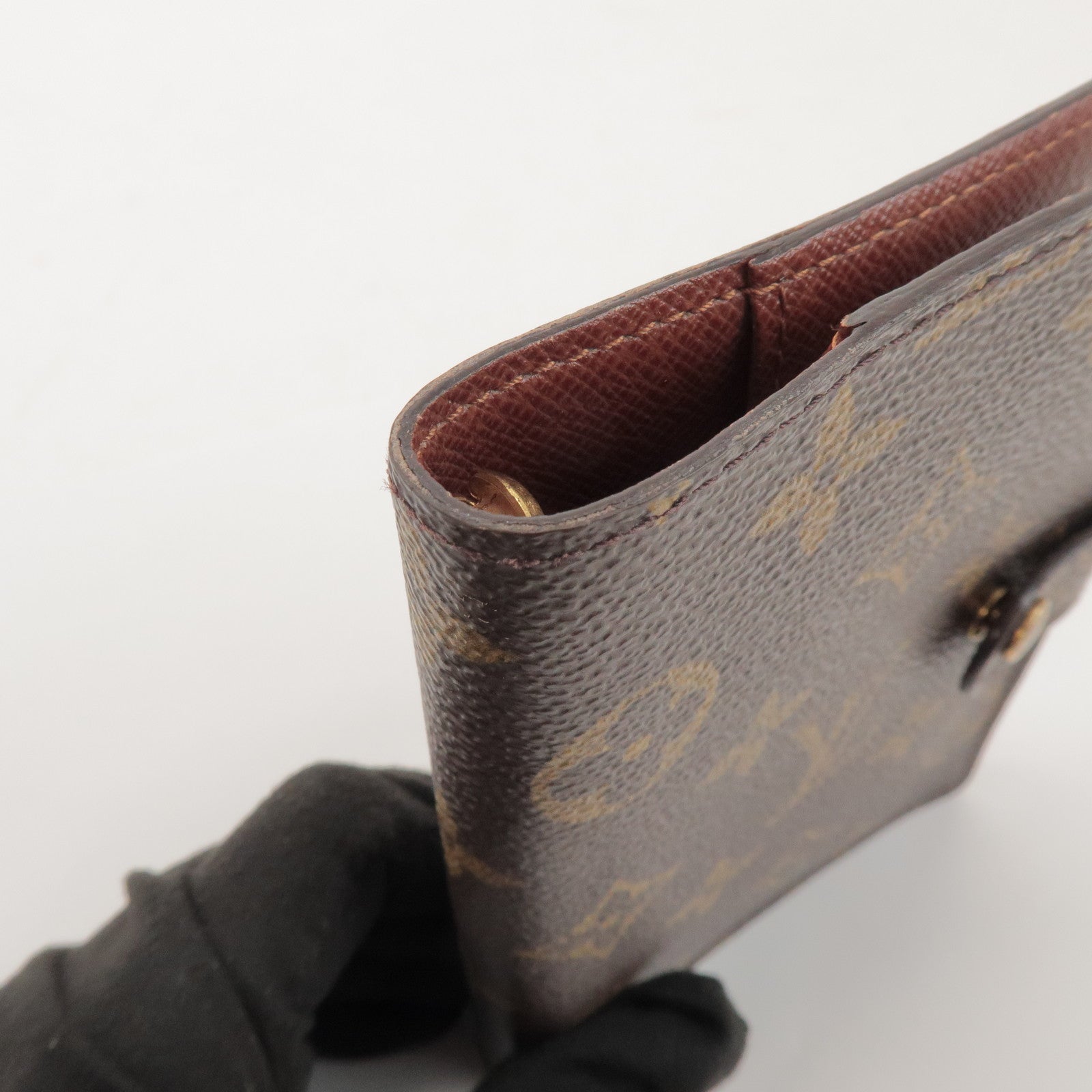 Louis Vuitton Monogram Agenda PM Canvas Planner Cover Brown R20005