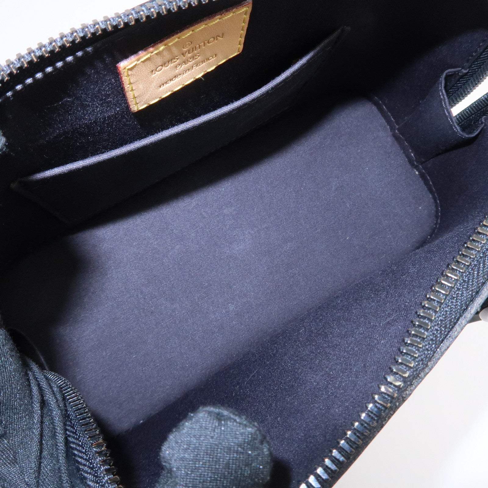 Louis Vuitton Monogram Vernis Alma BB 2Way Hand Bag M90063