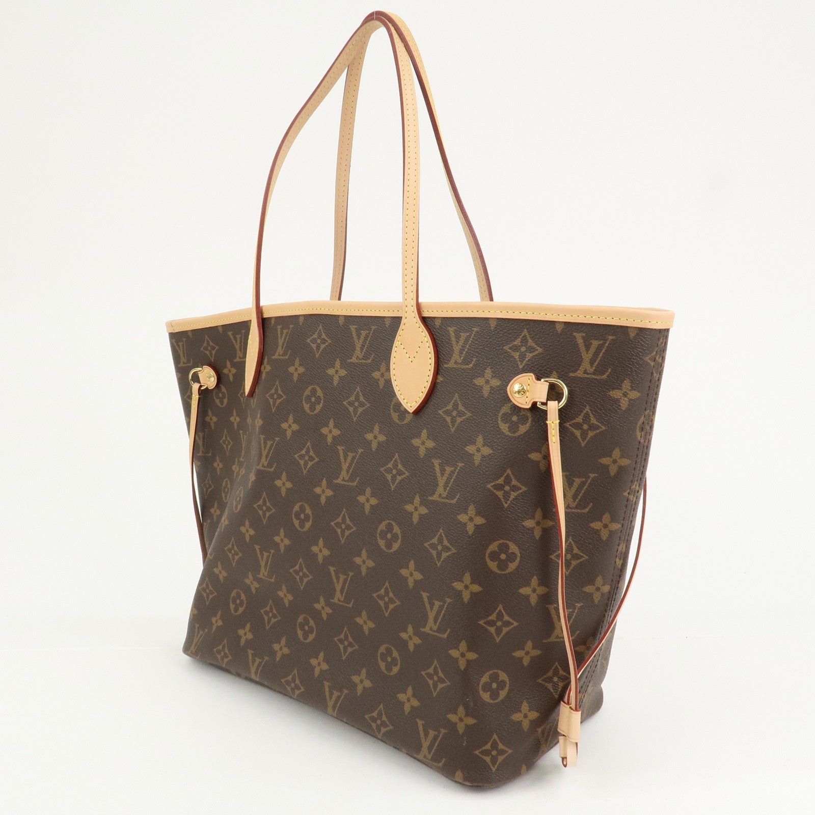 Louis Vuitton Monogram Neverfull MM Tote Bag Brown M40996