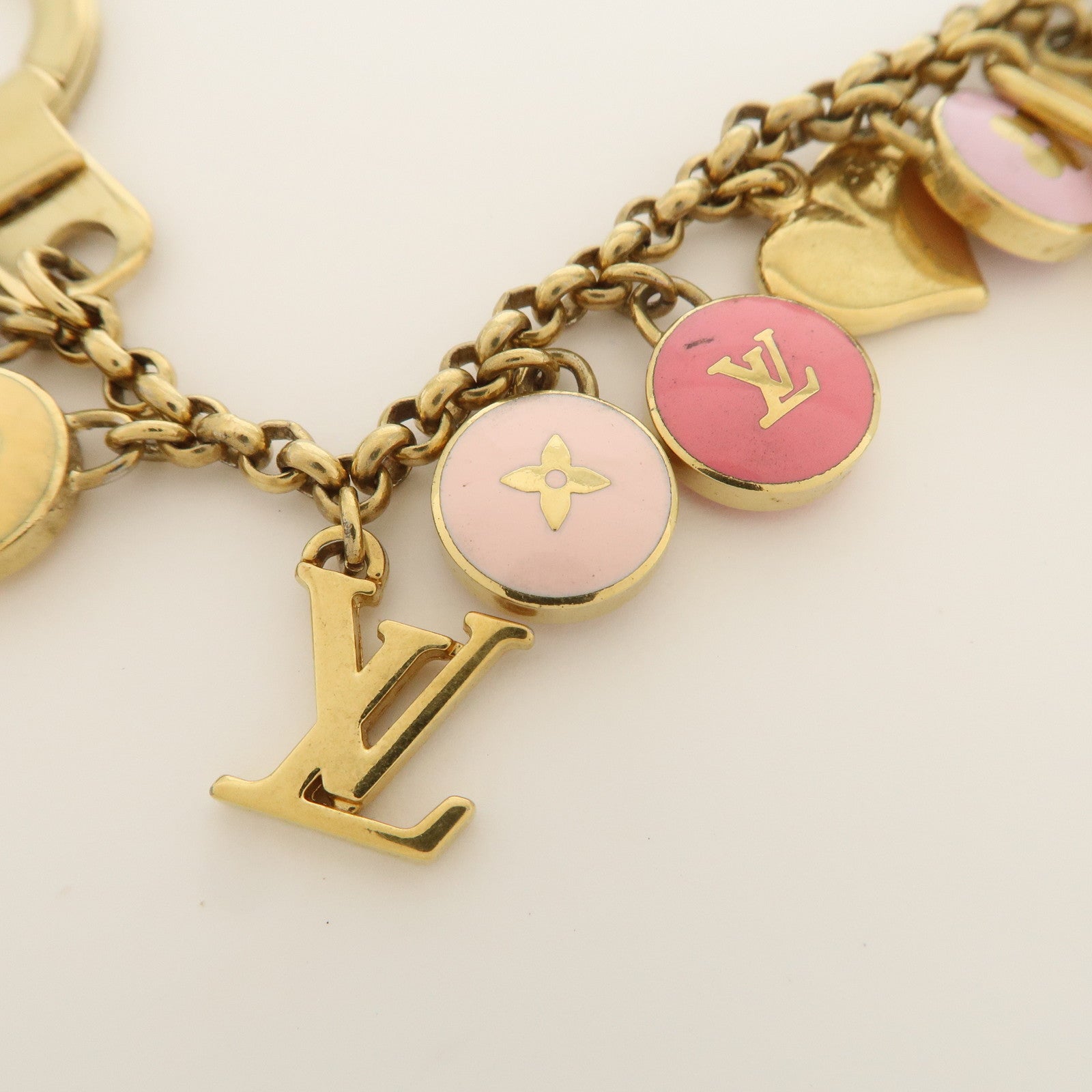 Louis Vuitton Porte Cles Chaine Pastilles Metal Key Chain M66172