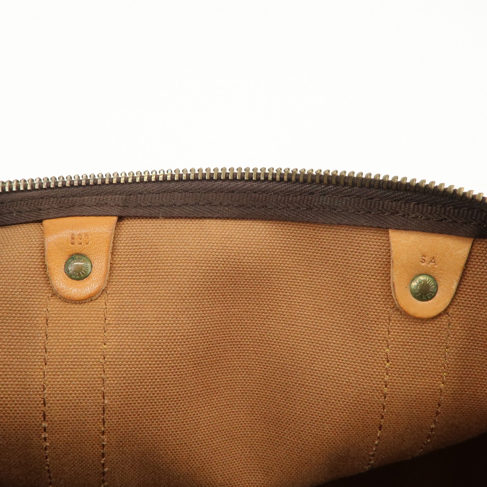 Louis Vuitton Monogram Keep All 45 Boston Bag M41428 Used