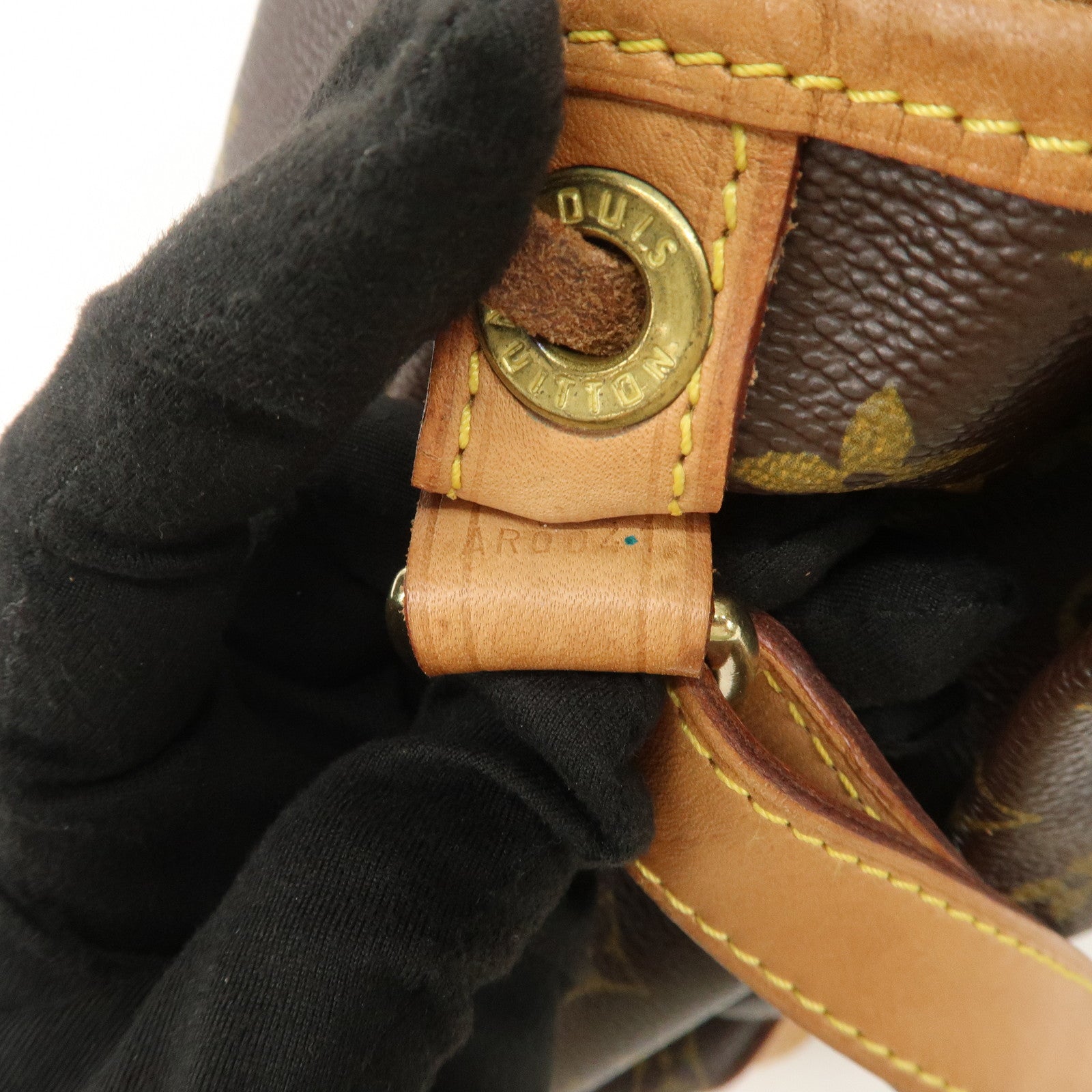 Louis Vuitton Monogram Noe Shoulder Bag Hand Bag Brown M42224