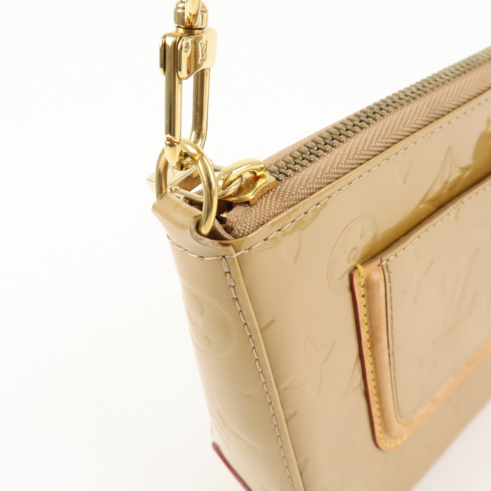 Louis Vuitton Monogram Vernis Mallory Square Hand Bag M91197 Used
