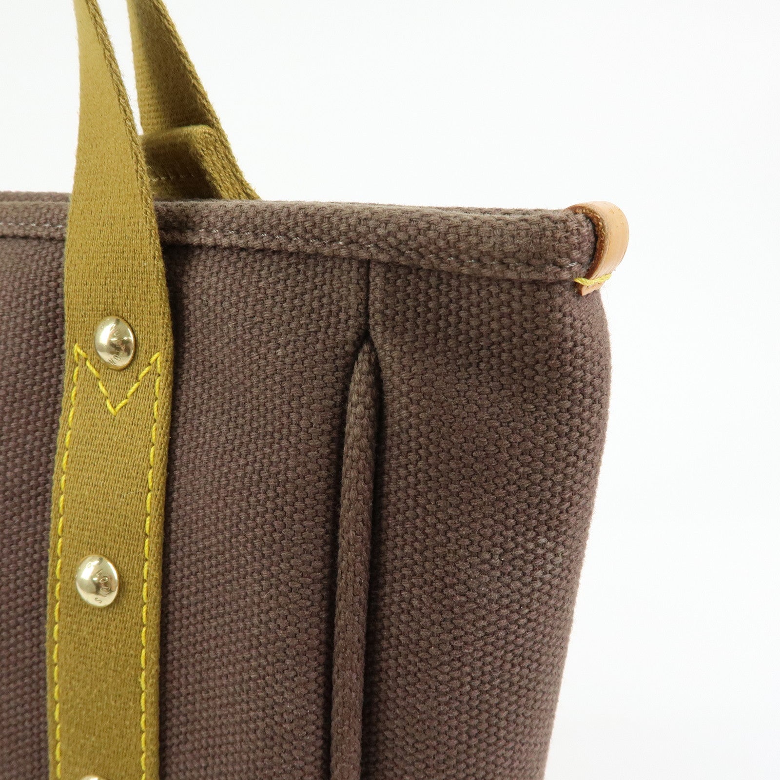 Louis Vuitton Antigua Cabas MM Tote Bag Shoulder Bag Brown M40086