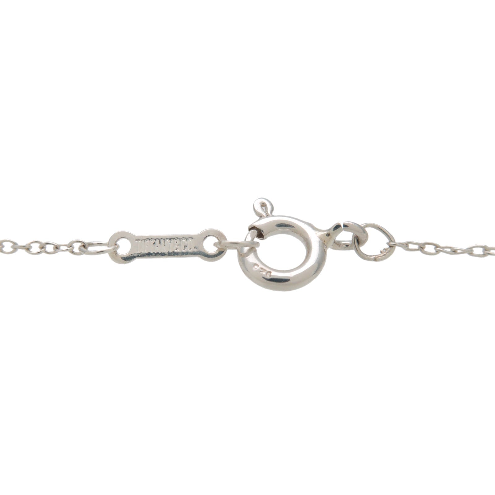 Tiffany&Co. Bean Necklacce Medium SV925 Silver