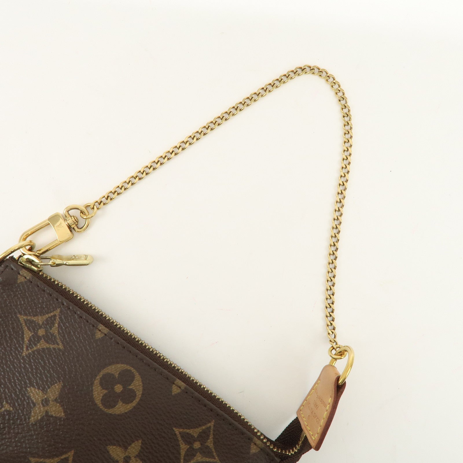 Louis Vuitton Monogram Mini Pochette Accessoires Pouch M58009