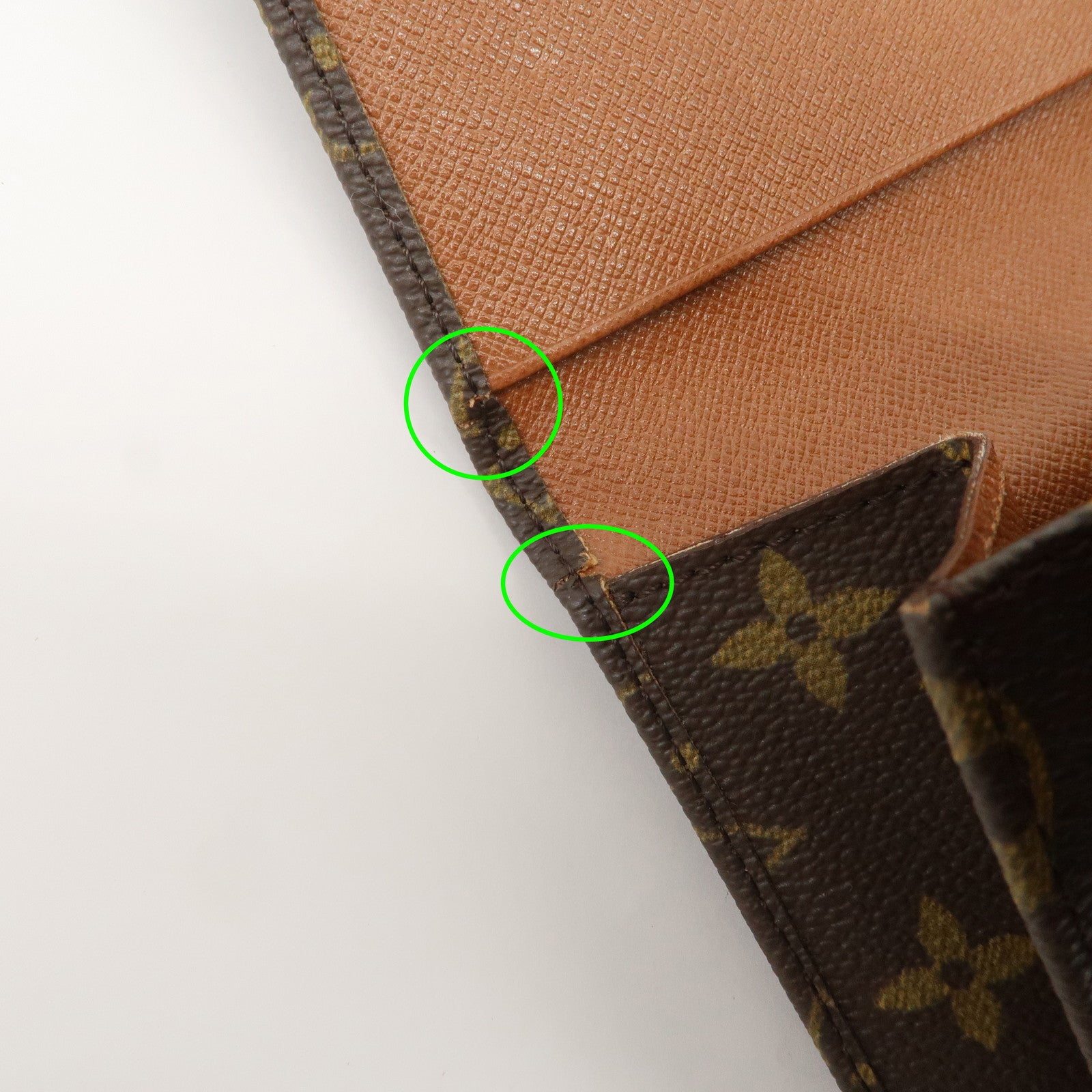 Louis Vuitton Monogram Pochette Lava 23 Clutch Bag Brown M51940