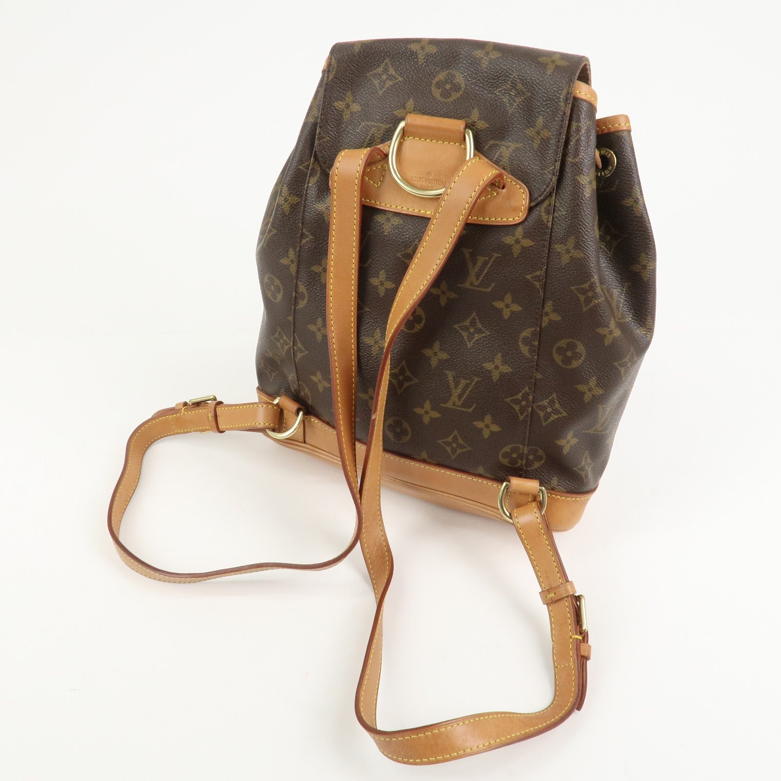 Louis Vuitton Monogram Montsouris MM Backpack Brown M51136