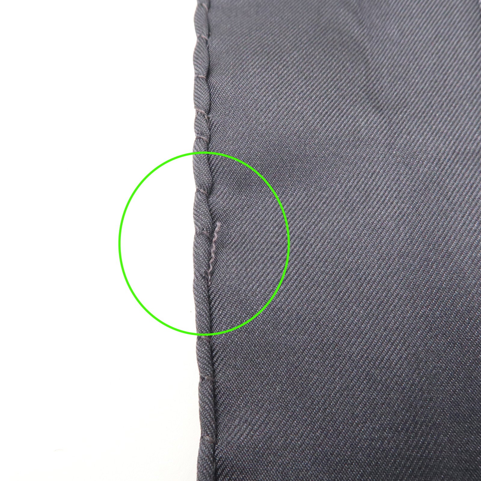 HERMES Carre 40 Silk 100% Scarf Petit Carre Mini Scarf Black