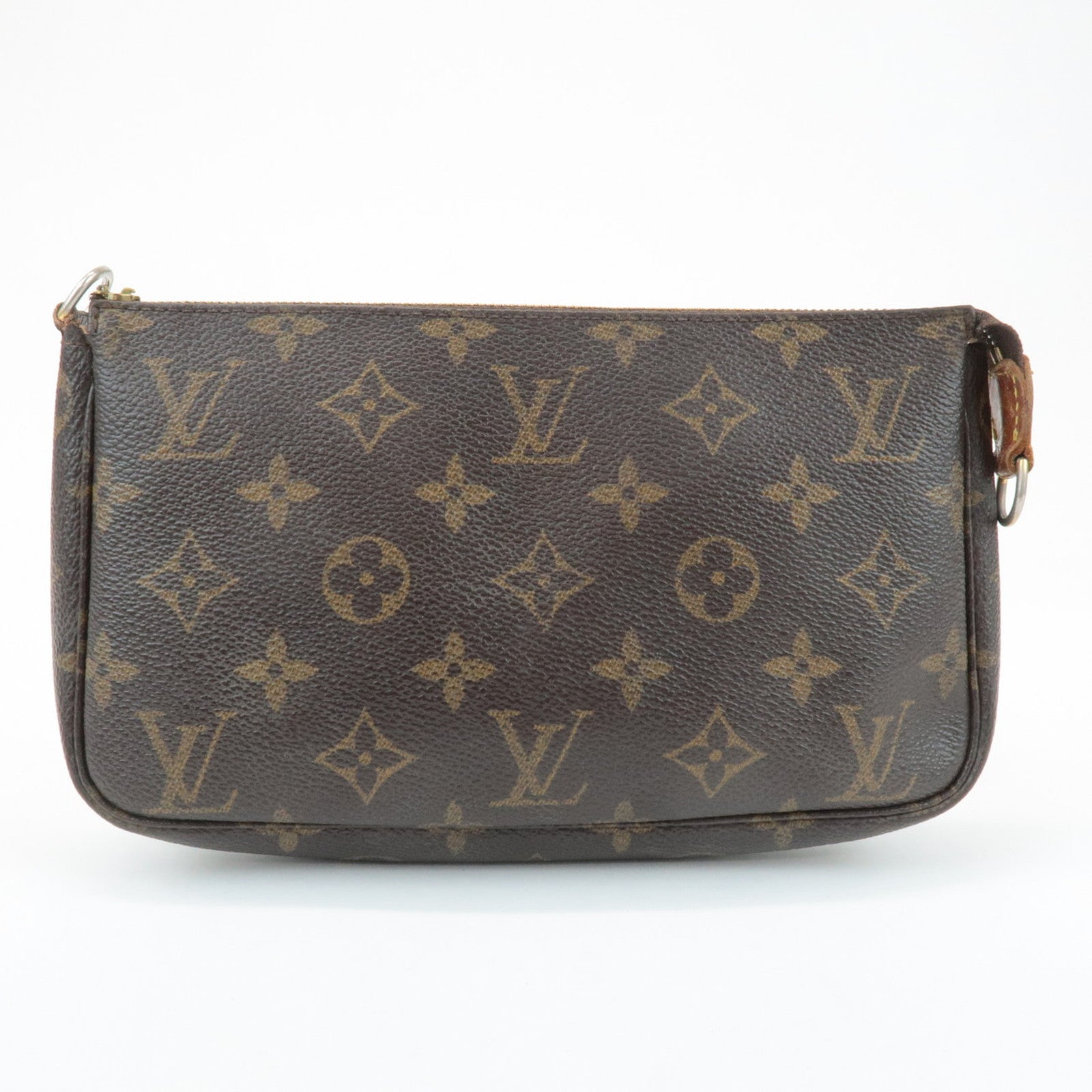 Louis Vuitton Monogram Pochette Accessoires Hand Bag Brown M51980
