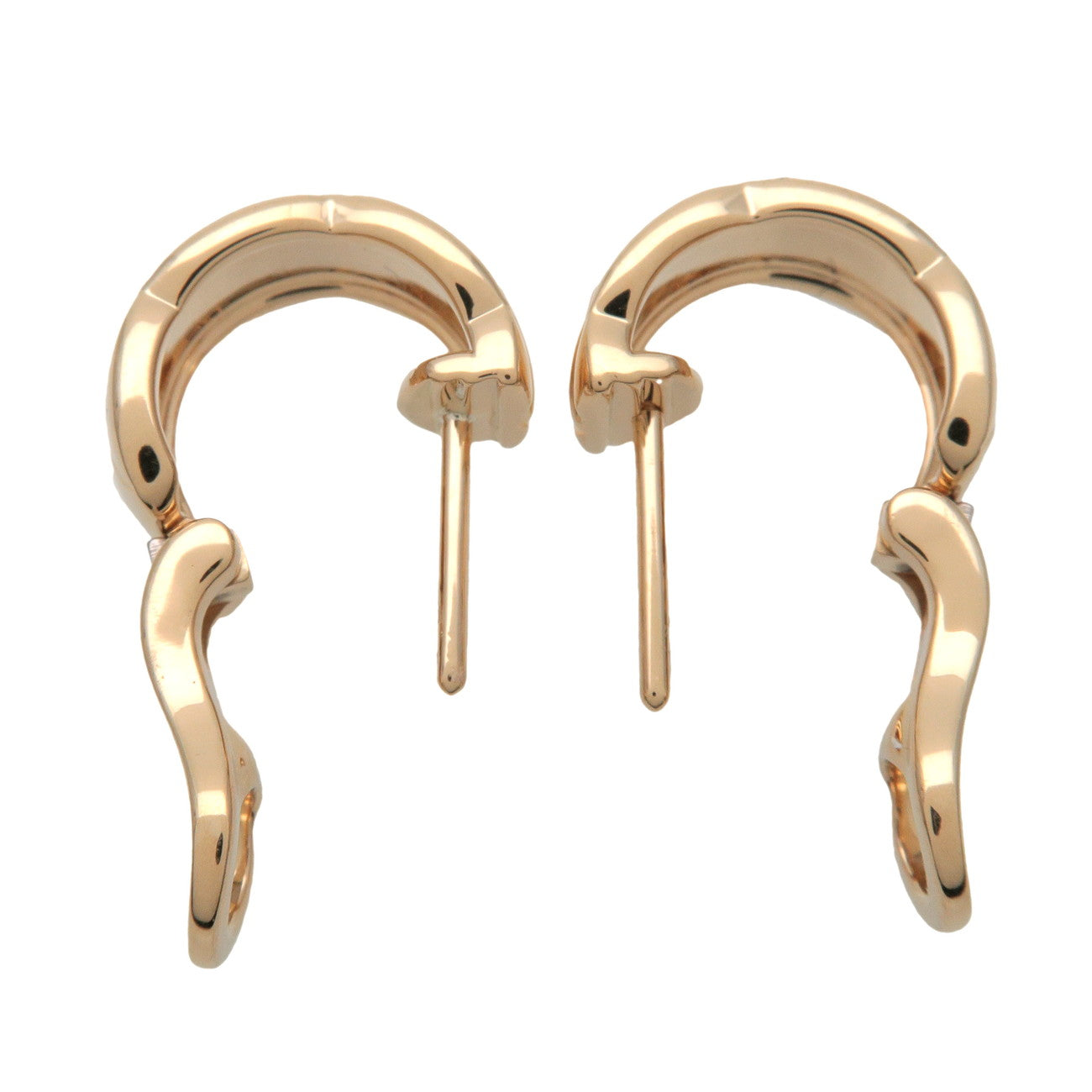 CHANEL COCO Crush Earrings K18 750YG Yellow Gold J11134
