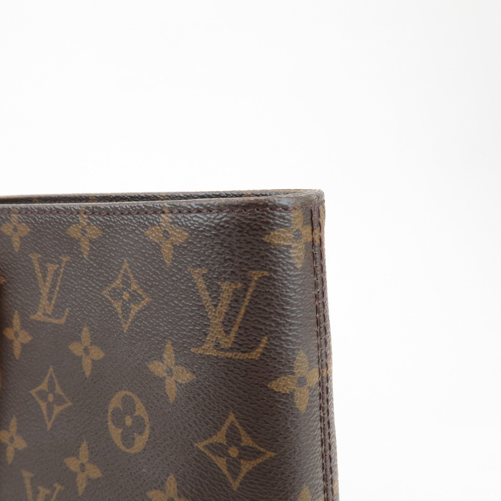 Louis Vuitton Monogram Luco Tote Bag Hand Bag Brown M51155