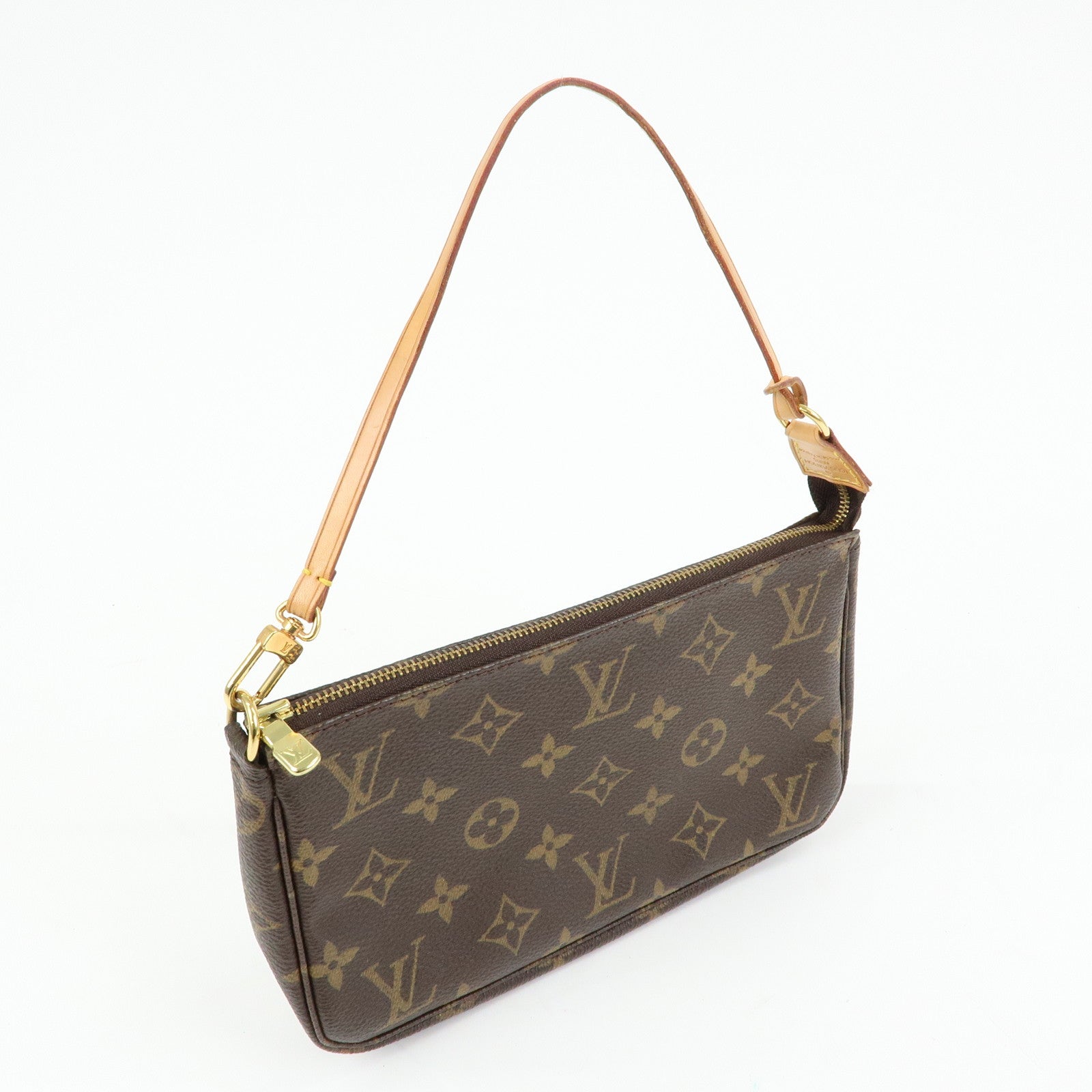 Louis Vuitton Monogram Pochette Accessoires Pouch Hand Bag M51980