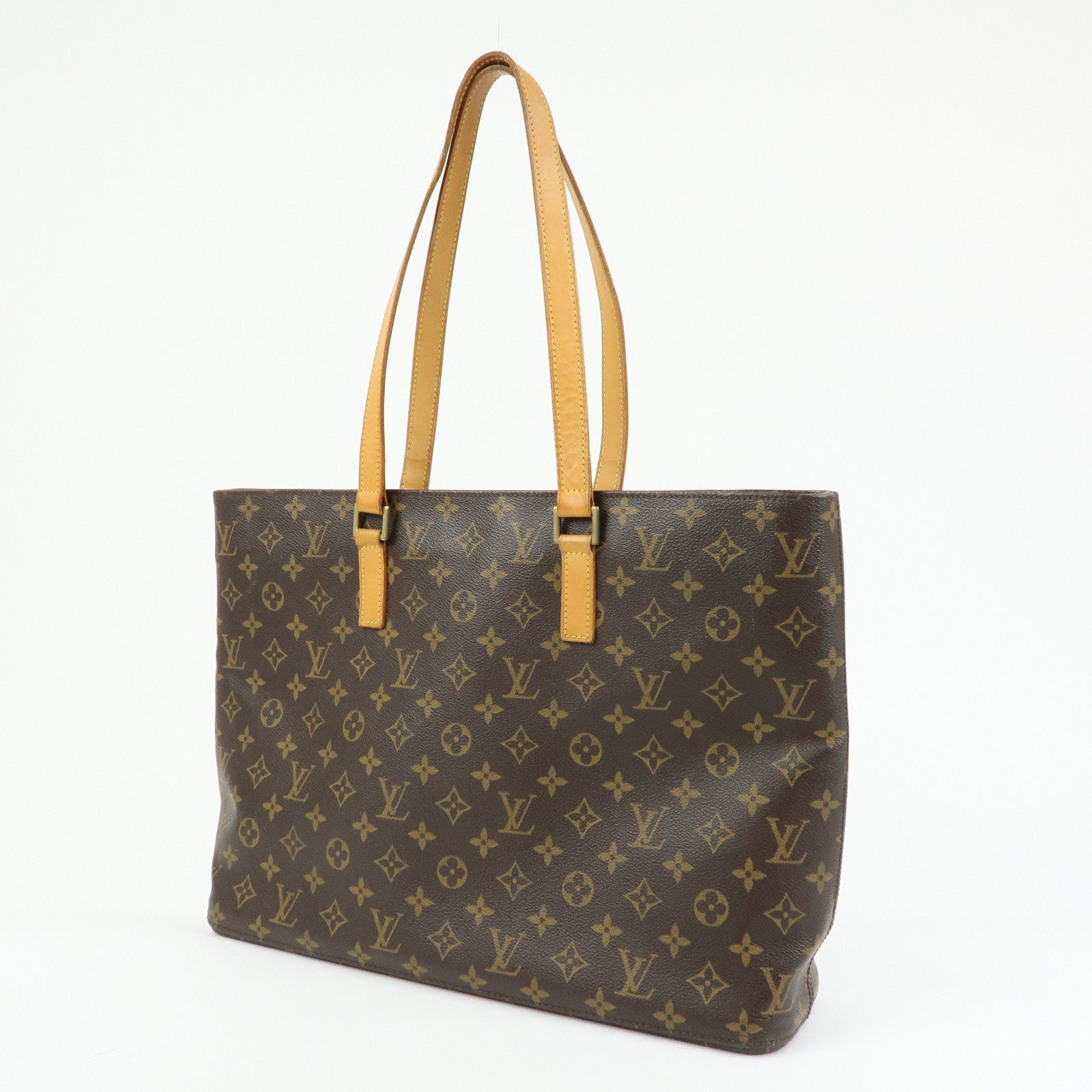 Louis Vuitton Monogram Luco Tote Bag Shoulder Bag Brown M51155
