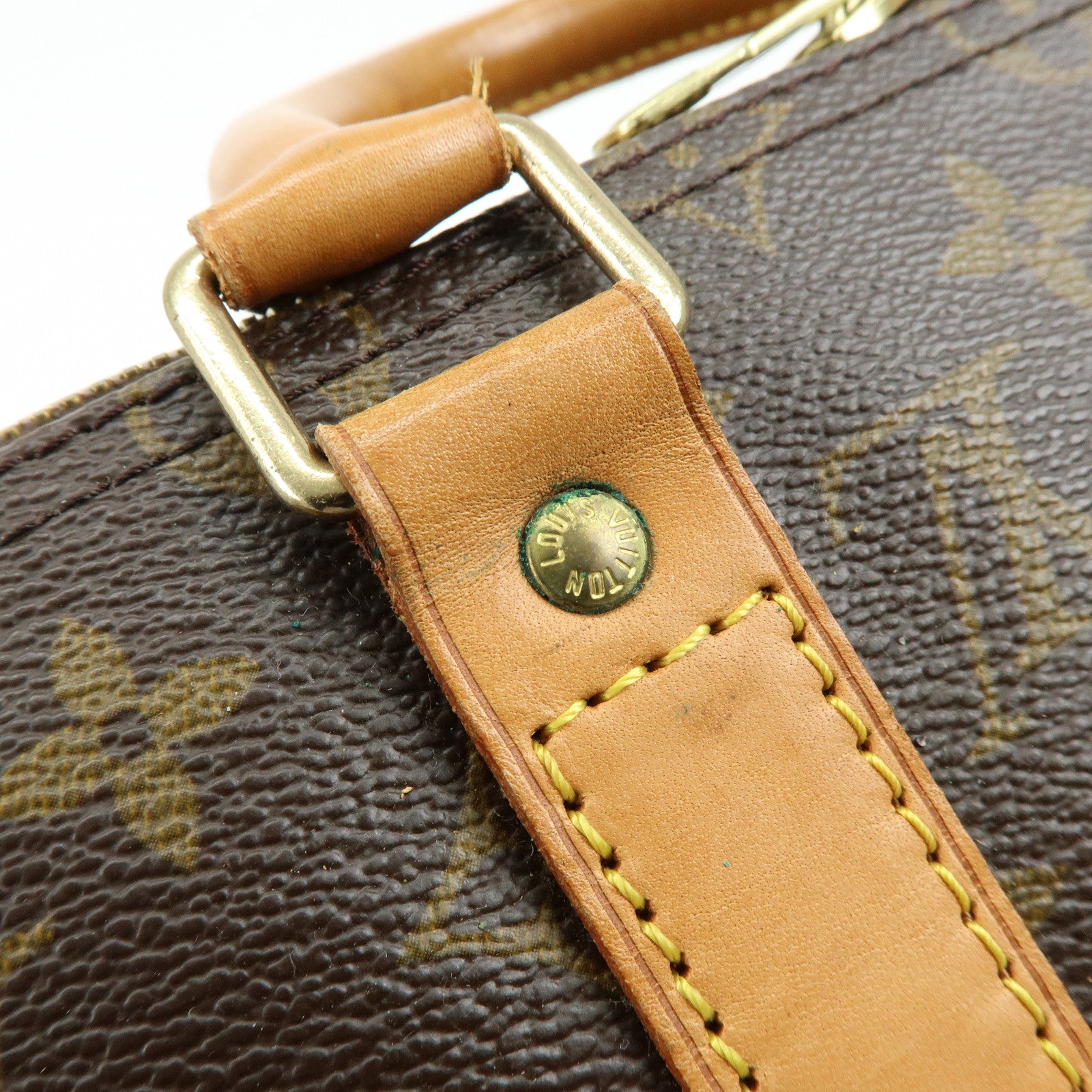 Louis Vuitton Monogram Keep All 50 Boston Bag Brown M41426