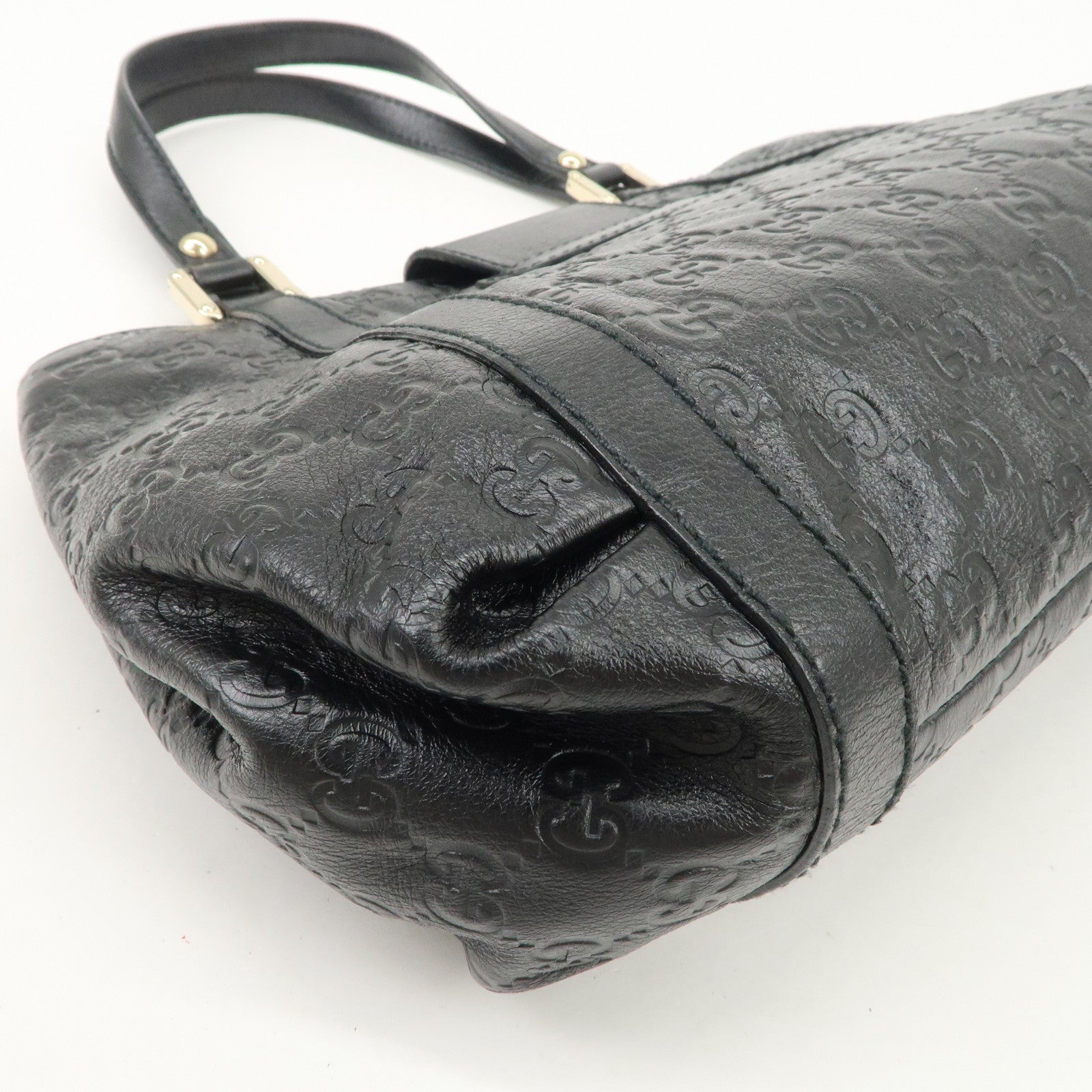 GUCCI Guccissima Leather Tote Bag Hand Bag Shoulder Bag 211937