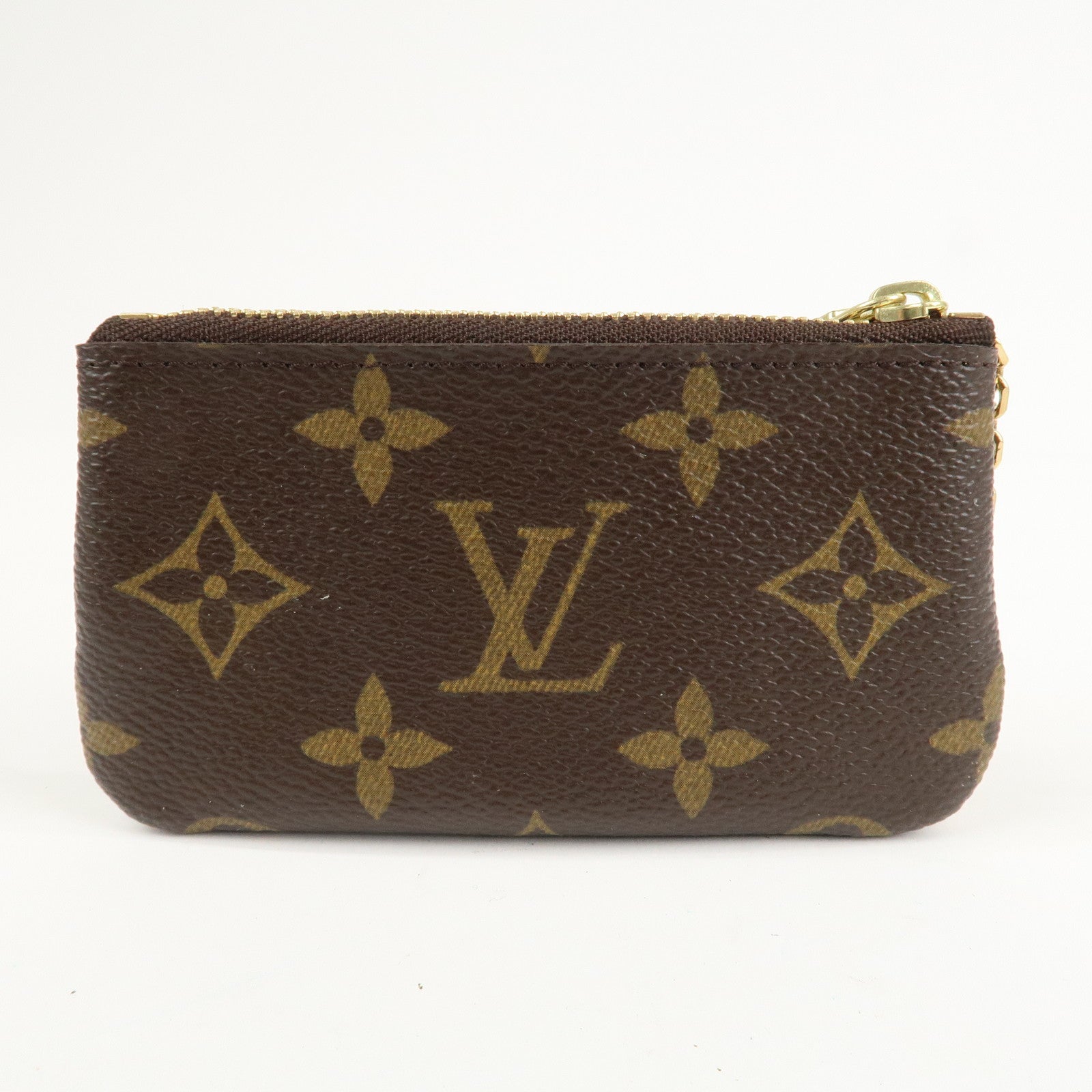 Louis Vuitton Monogram Pochette Cles Coin Case Key Case M62650