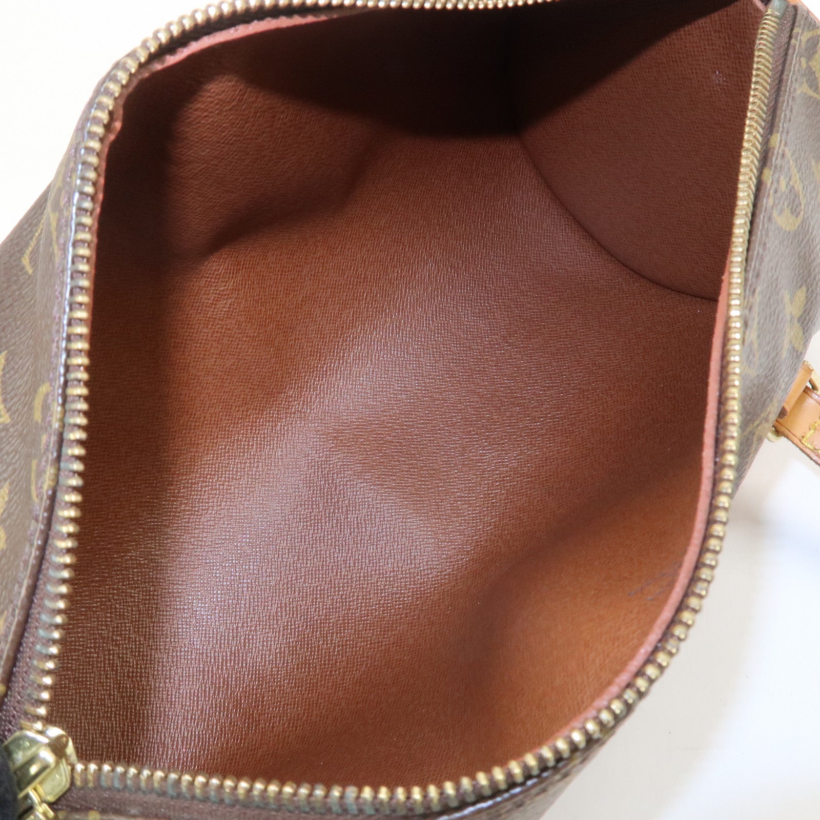 Louis Vuitton Monogram Papillon 26 Hand Bag Brown M51386