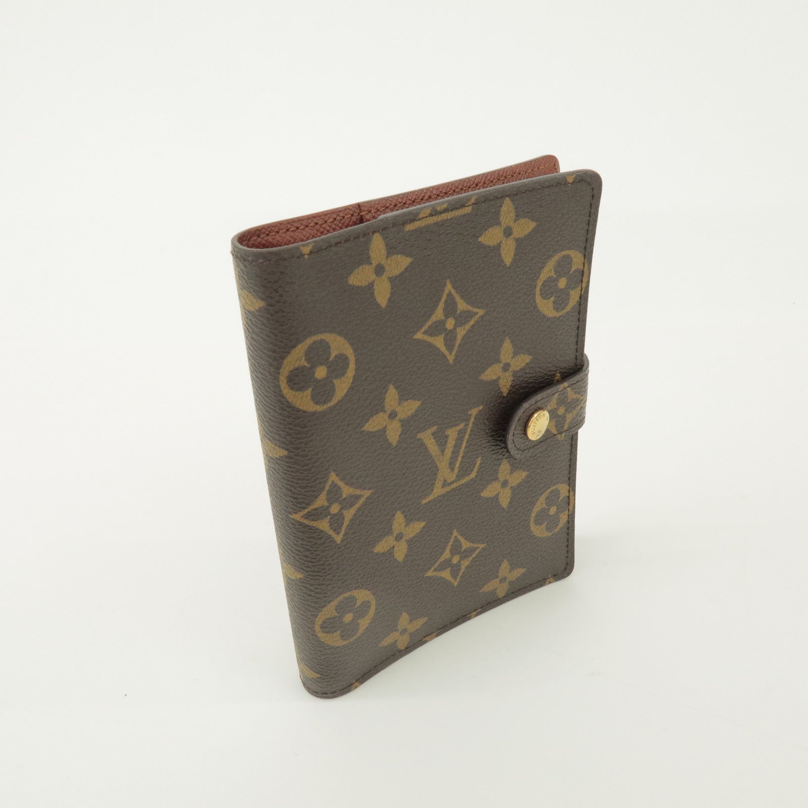 Louis Vuitton Monogram Agenda PM Planner Cover Brown R20005