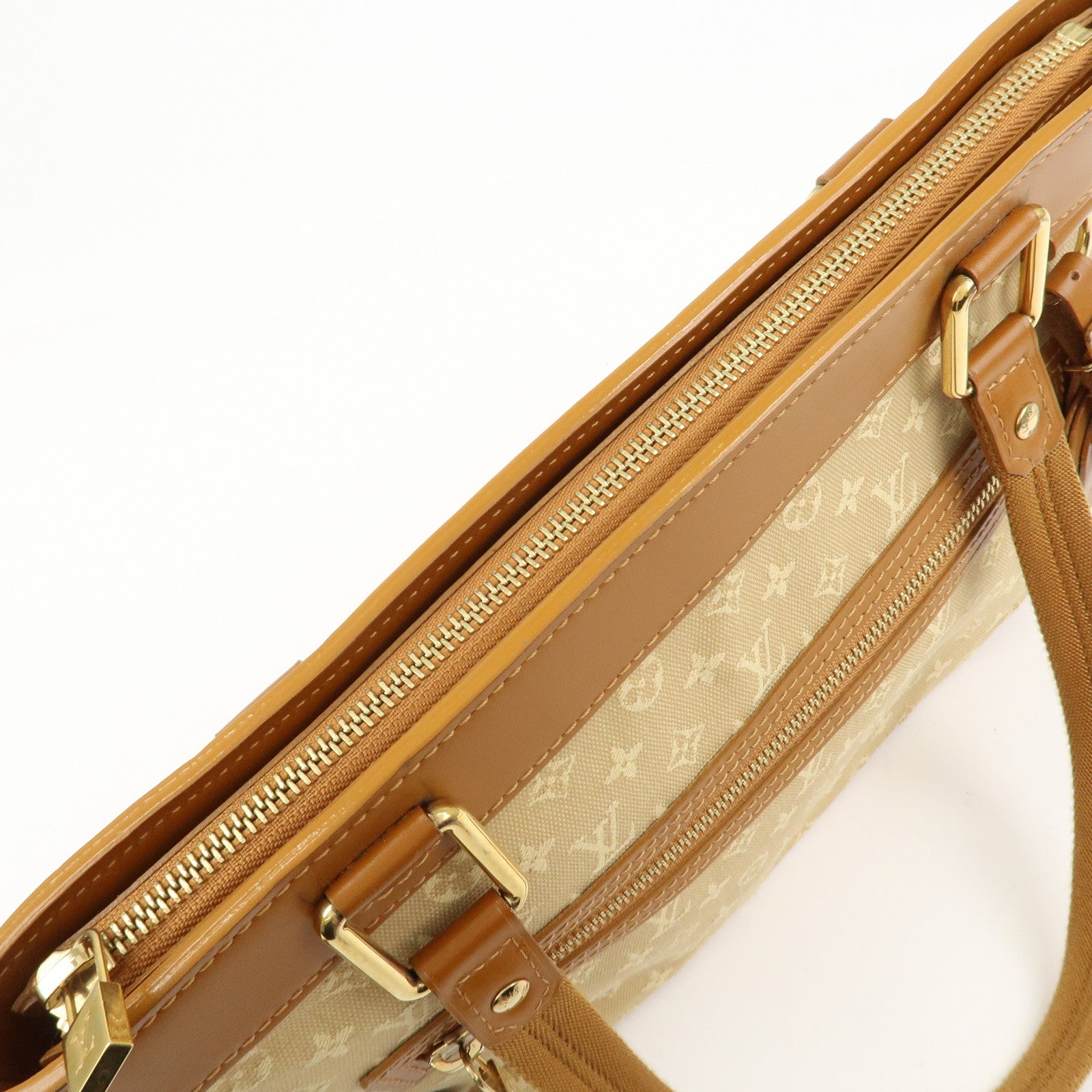 Louis Vuitton Monogram Mini Lucille PM Hand Bag Beige M92684