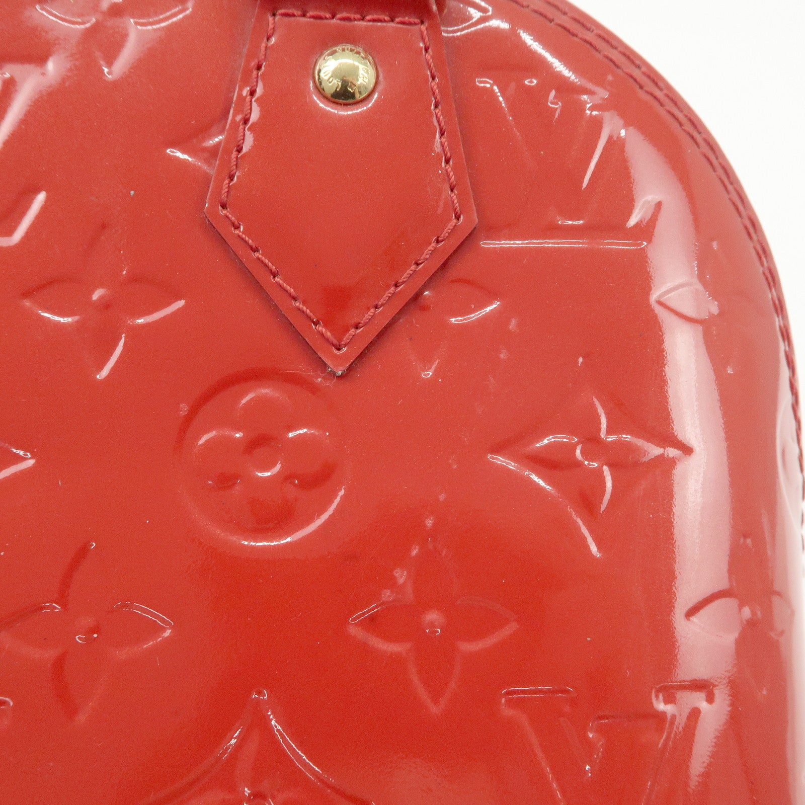 Louis Vuitton Monogram Vernis Alma BB 2Way Shoulder Bag M90174 Used