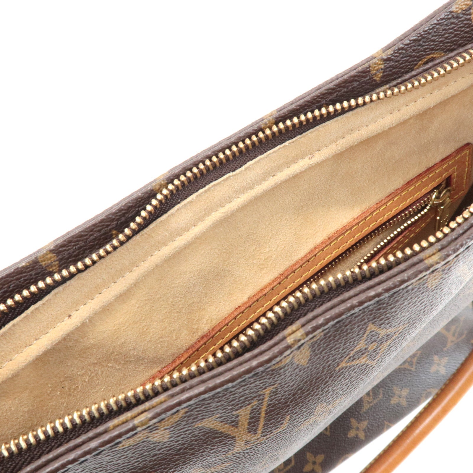 Louis Vuitton Monogram Looping GM Shoulder Bag Brown M51145