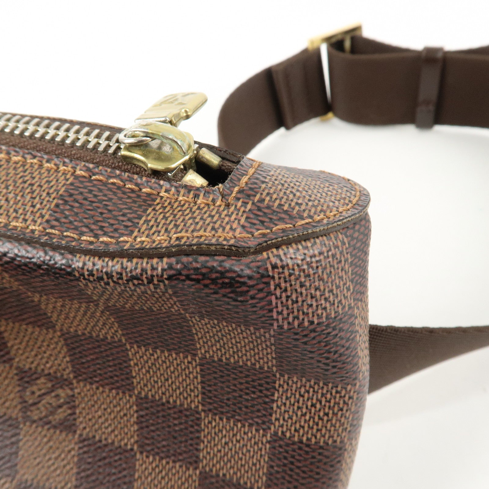 Louis Vuitton Damier Ebene Geronimos Crossbody Waist Bag Brown N51994
