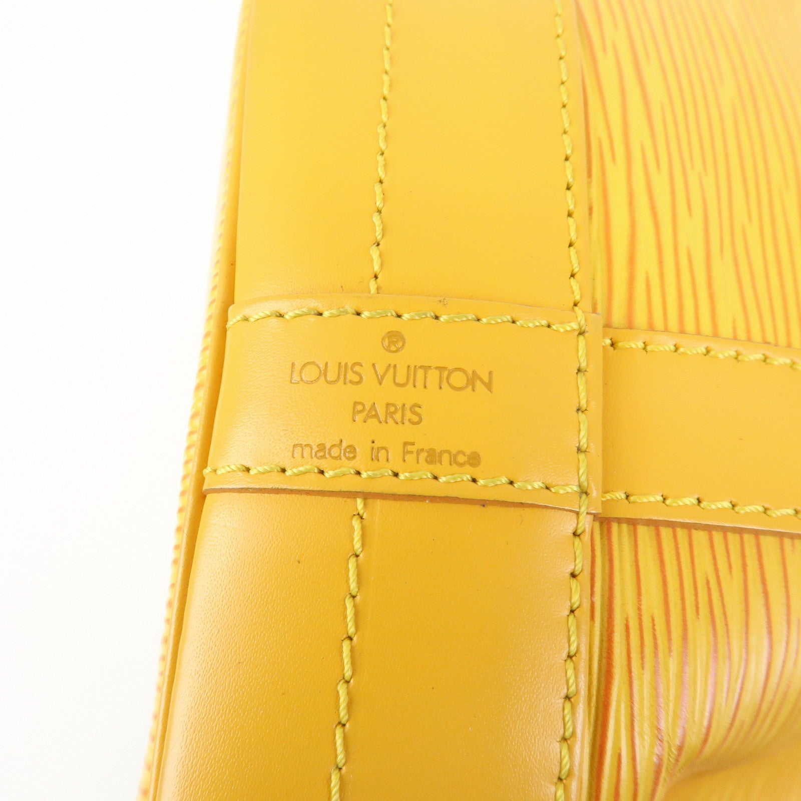 Louis Vuitton Epi Noe Leather Shoulder Bag Tassili Yellow M44009