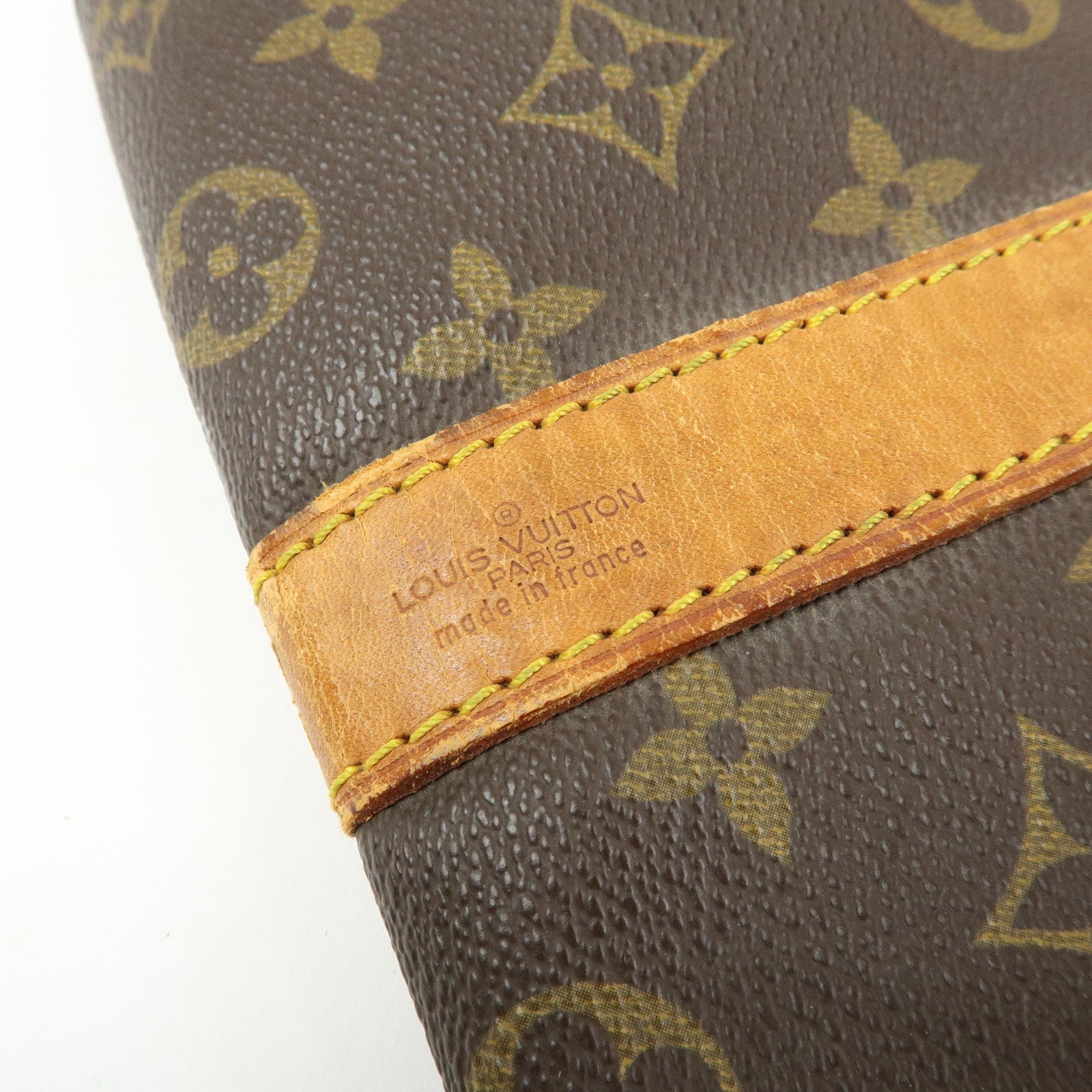 Louis Vuitton Monogram Keep All Bandouliere 50 Boston Bag M41416