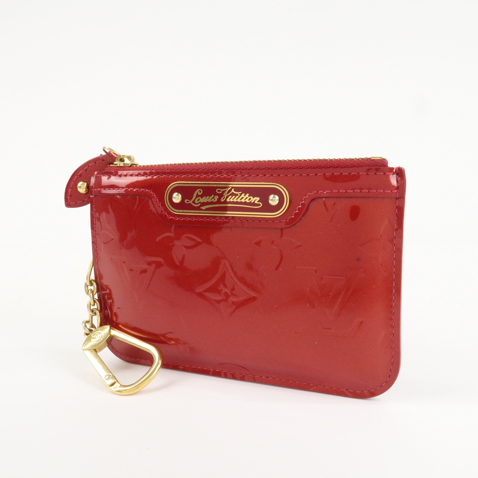 Louis Vuitton Monogram Vernis Pochette Cles NM Coin Case M93559 Used