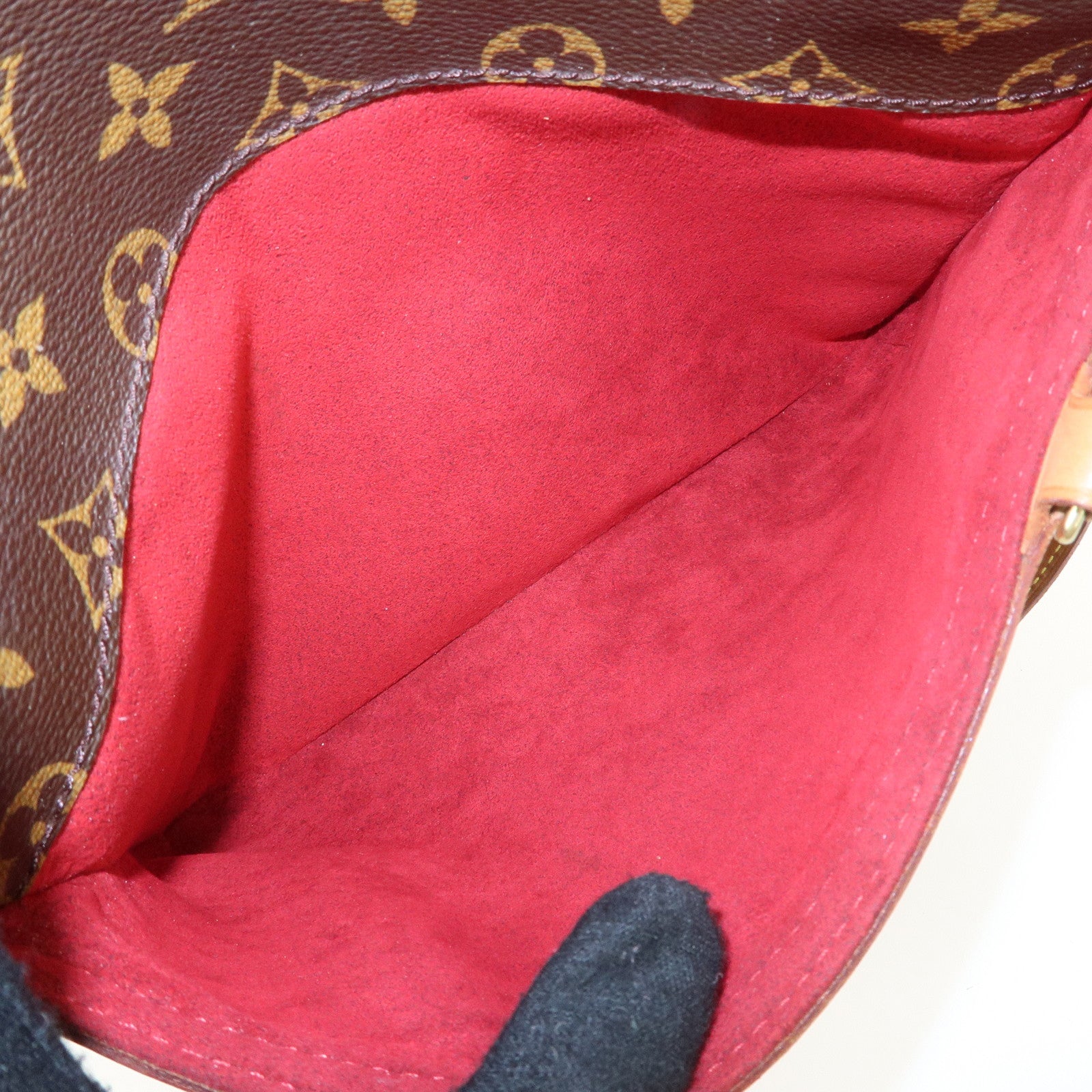 Louis Vuitton Monogram Coussin GM Hand Bag Shoulder Bag Brown M51141 Used