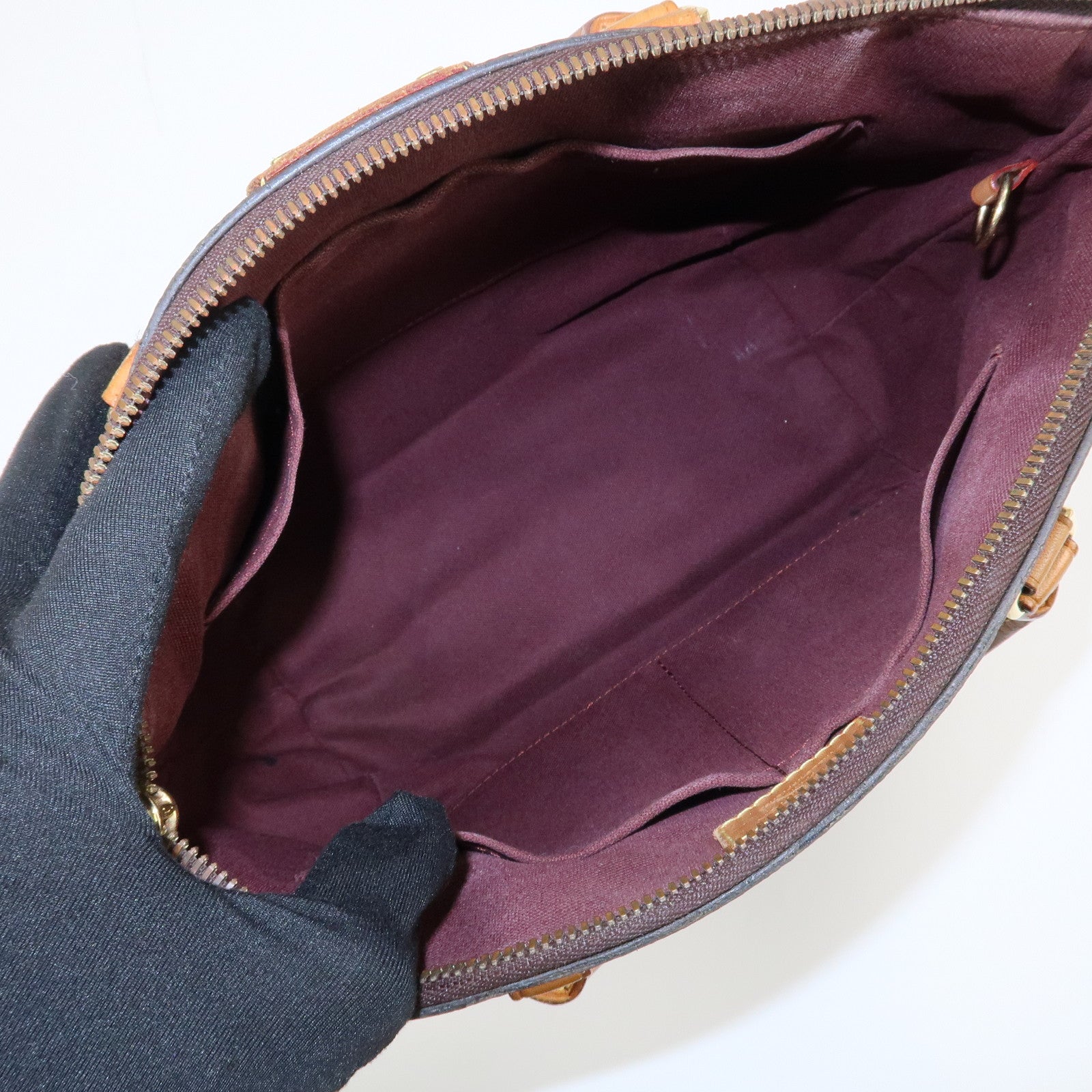 Louis Vuitton Monogram Turenne PM 2Way Hand Bag Brown M48813 Used