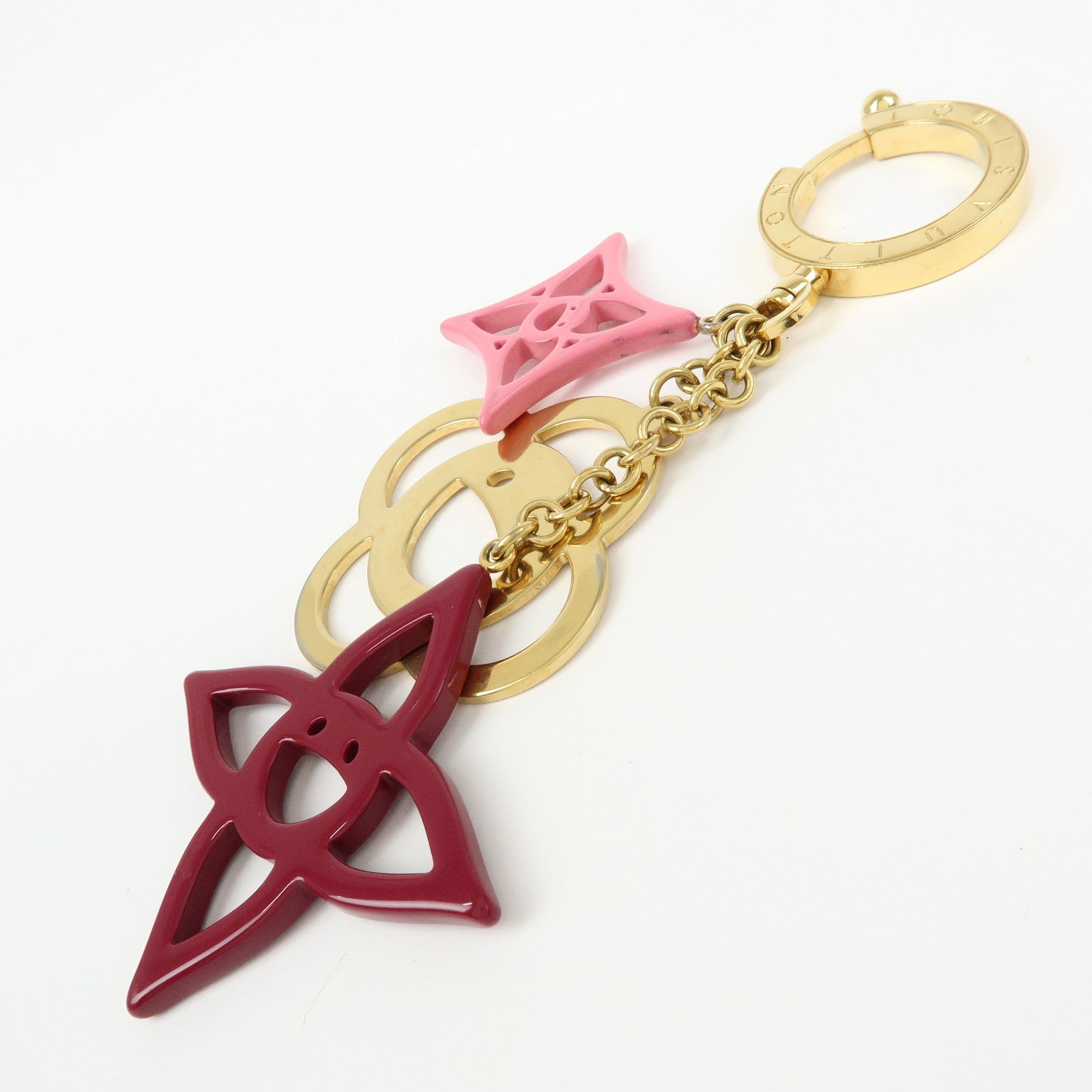 Louis Vuitton Bijou Sac Cosmic Blossom Metal Bag Key Charm M66155