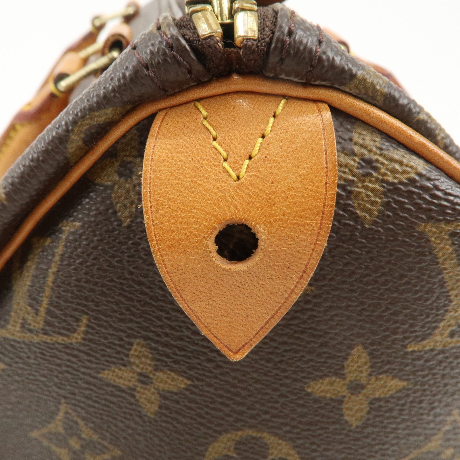 Louis Vuitton Monogram Speedy 30 Boston Bag Hand Bag Brown M41526