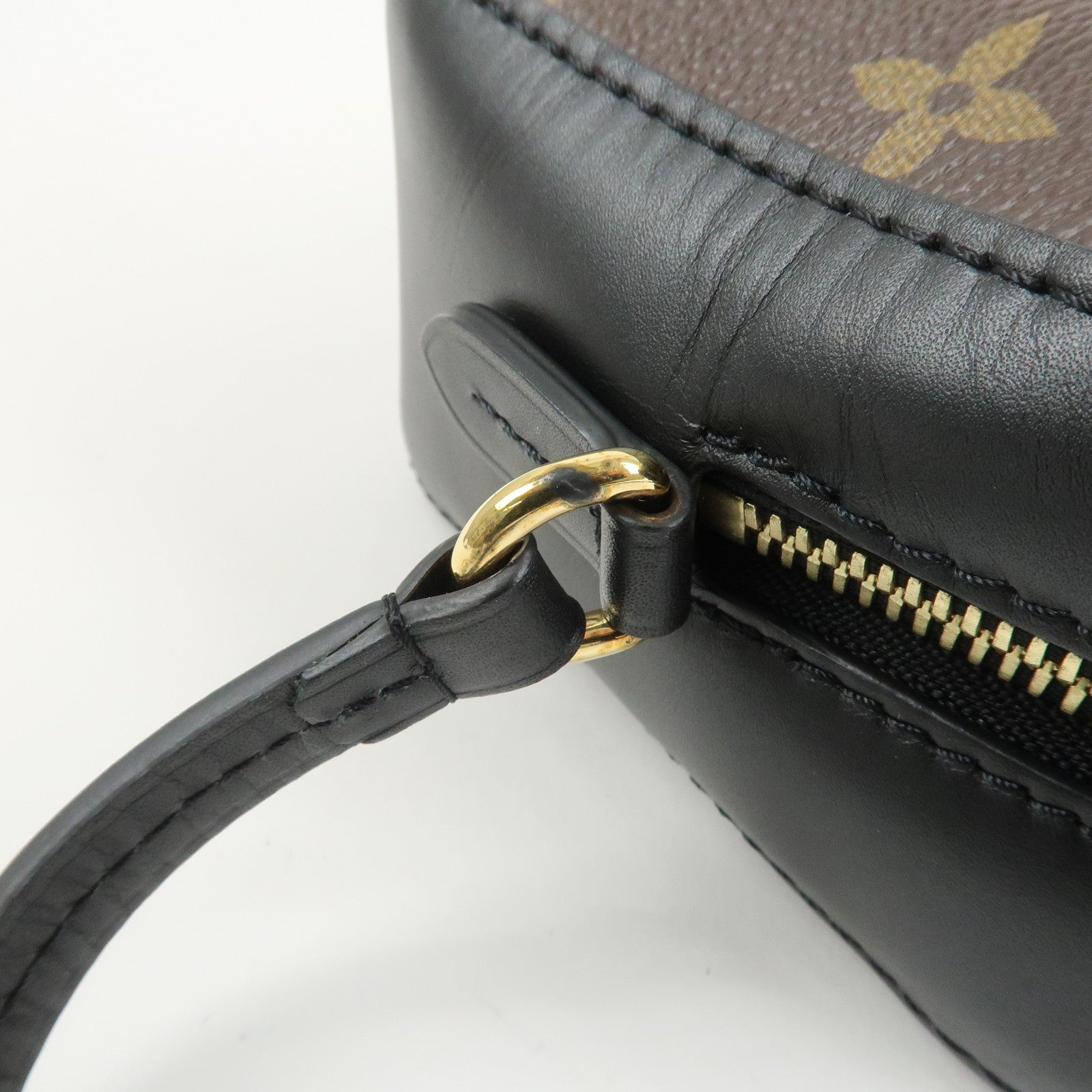 Louis Vuitton Monogram Santonge Shoulder Bag Brown M43555