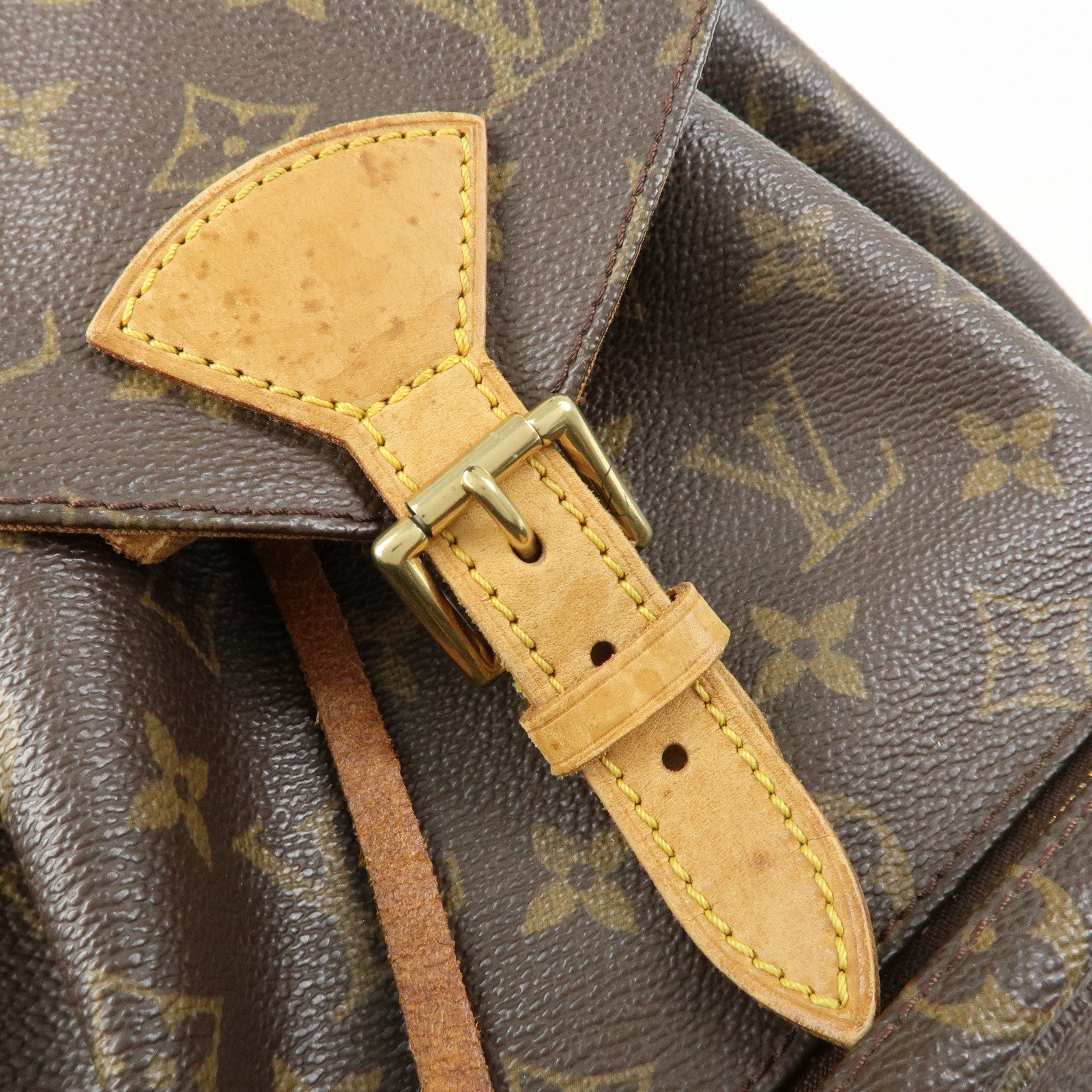 Louis Vuitton Monogram Montsouris MM Backpack Brown M51136