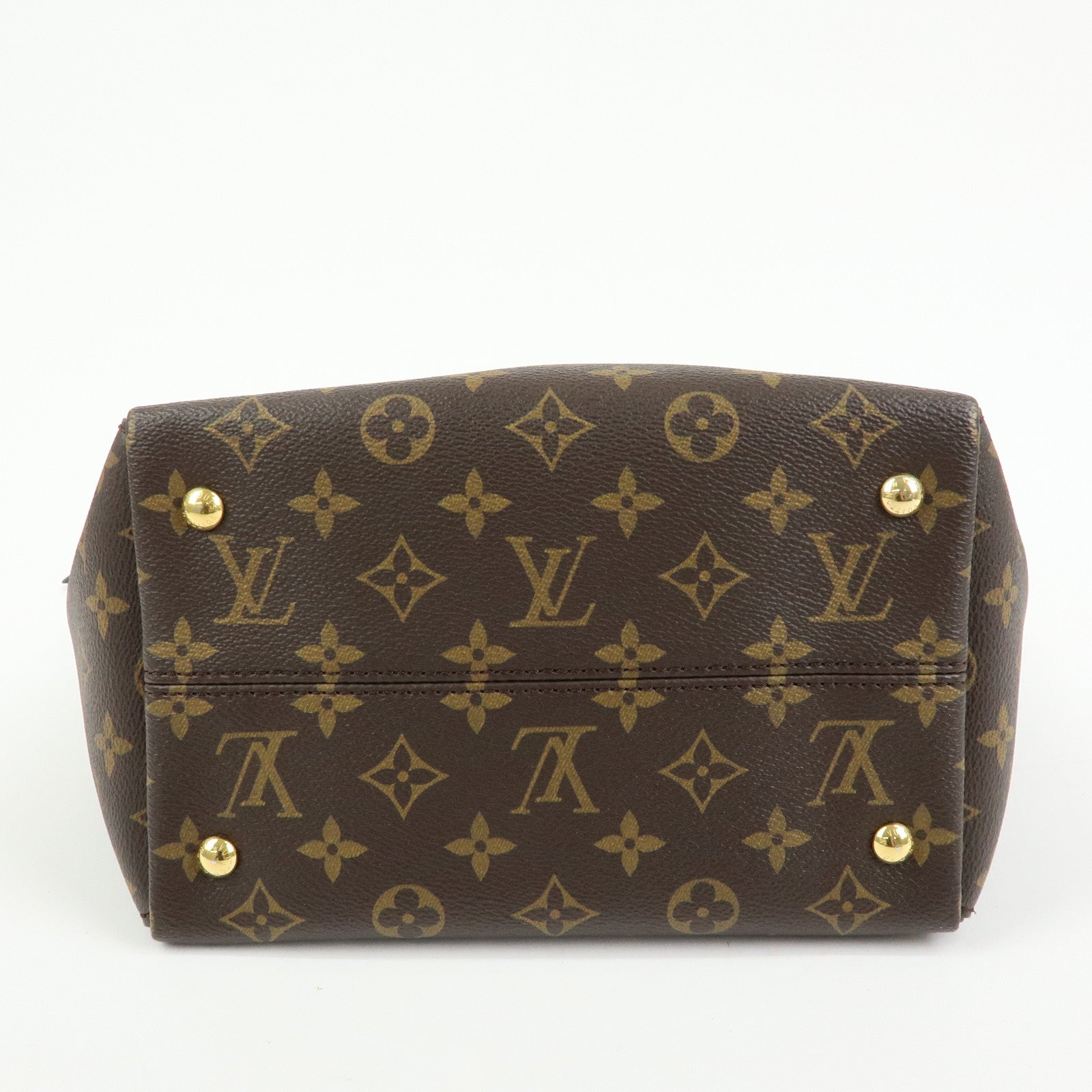 Louis Vuitton Monogram Canvas Leather Tournelle PM 2Way Bag M44057