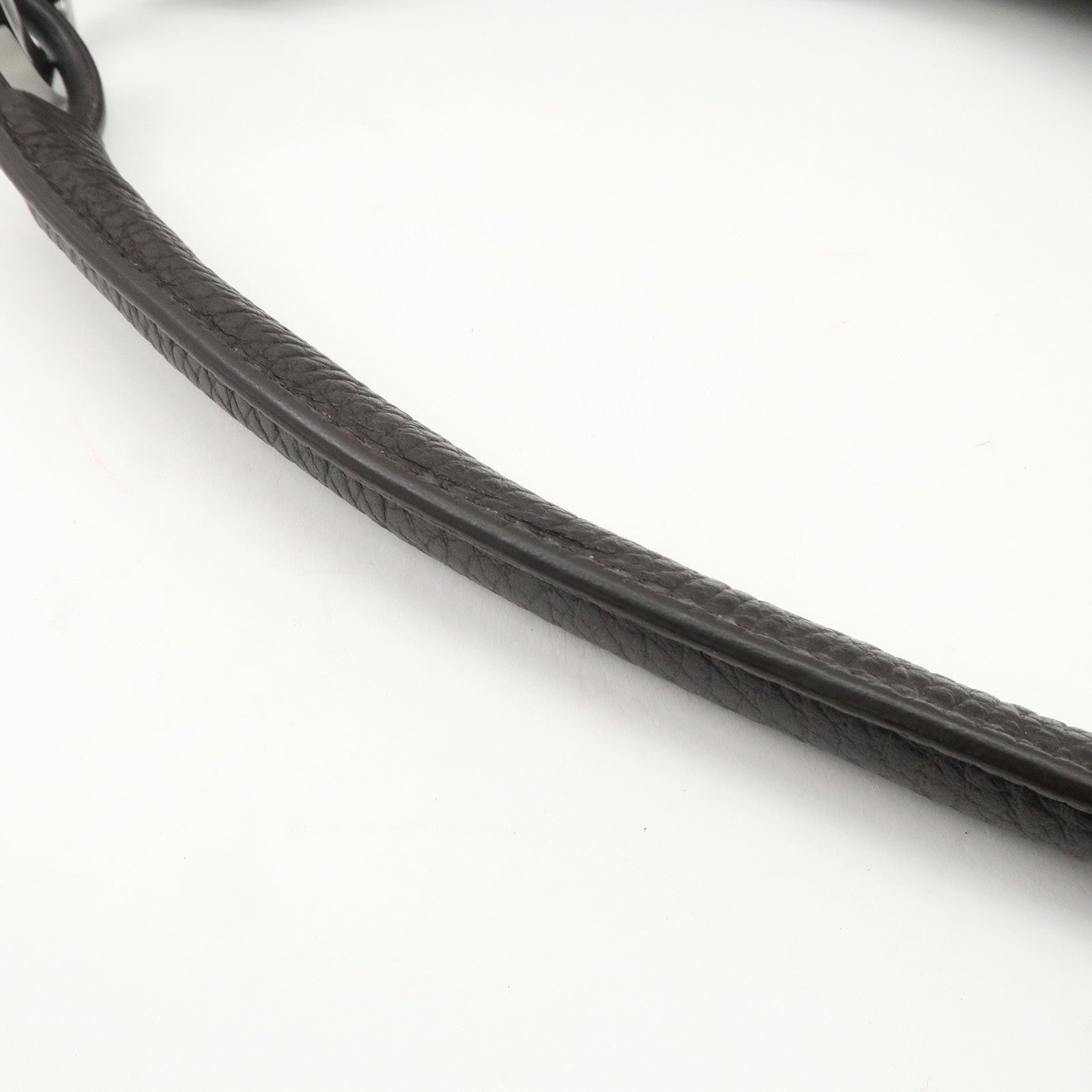 GUCCI GG Nylon Leather Shoulder Bag Hand Bag Brown 179776