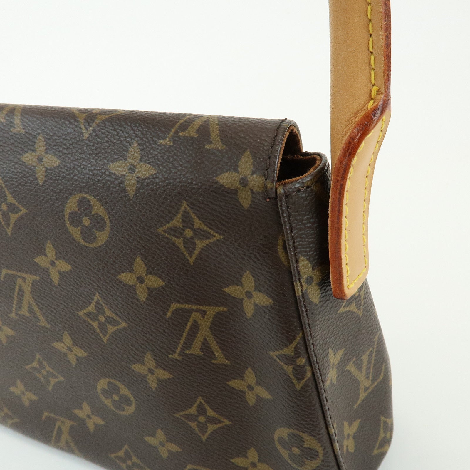 Louis Vuitton Monogram Mini Looping Shoulder Bag Brown M51147