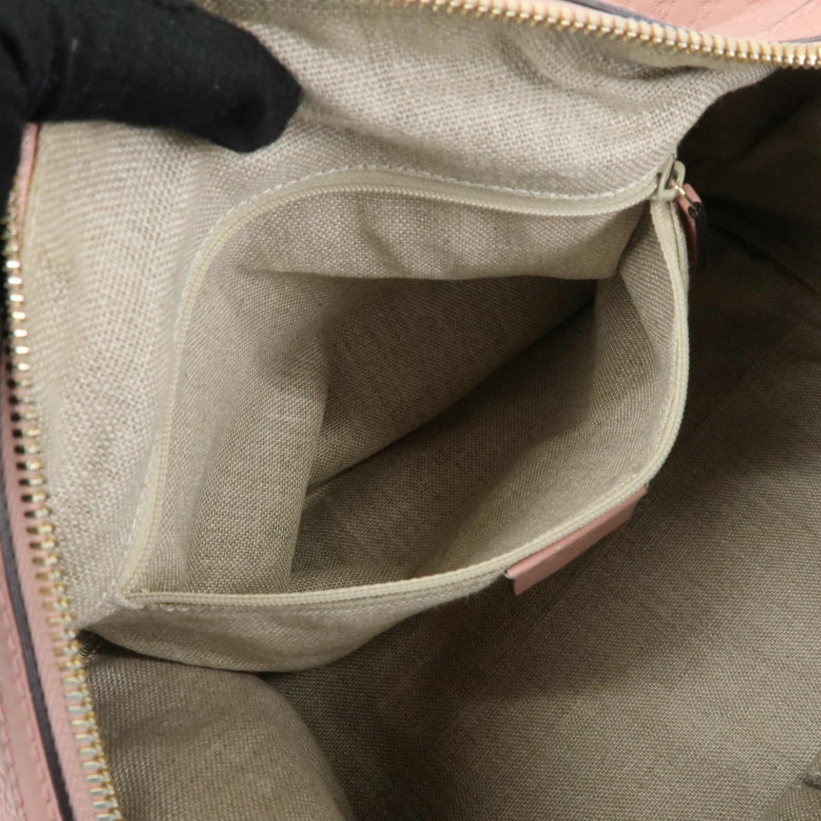 GUCCI Micro Guccissima 2Way Boston Hand Shoulder Bag Pink 449646