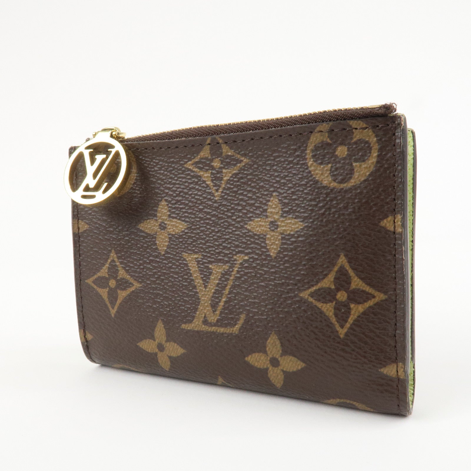 Louis Vuitton Monogram Canvas Portefeuille Lisa Wallet Veil Note M82382 Used