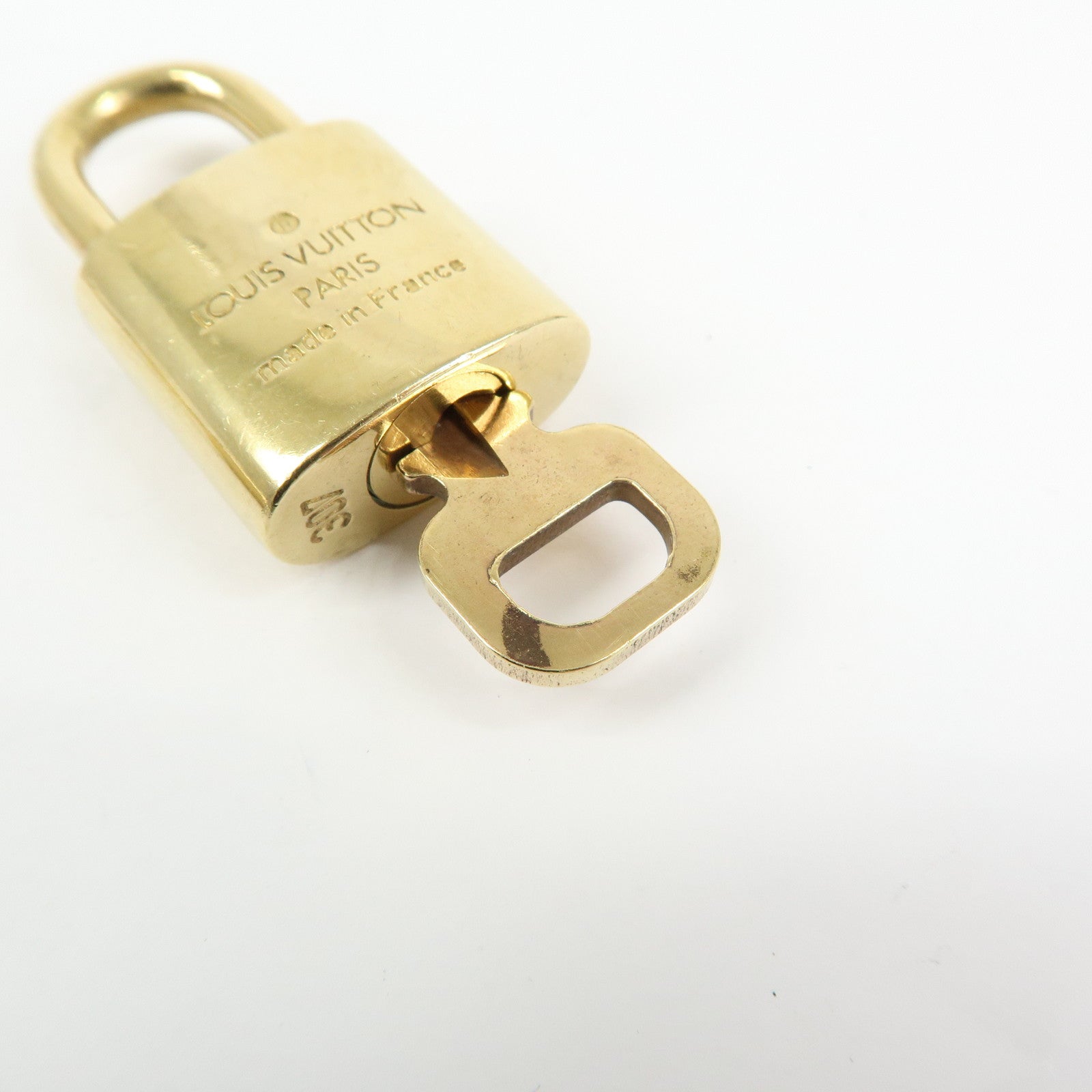 Louis Vuitton Set of 10 Lock & Key Cadena Key Lock Used