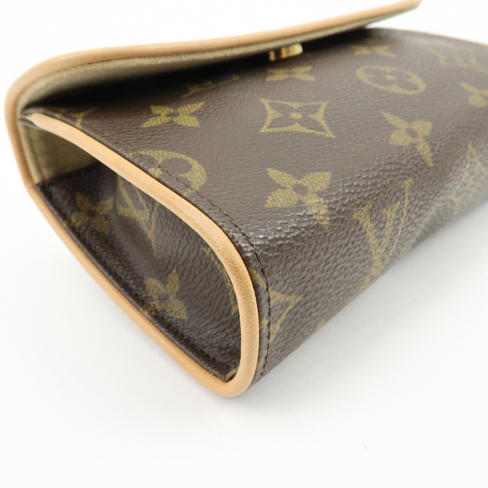 Louis Vuitton Monogram Pochette Florentine Waist Bag Brown M51855