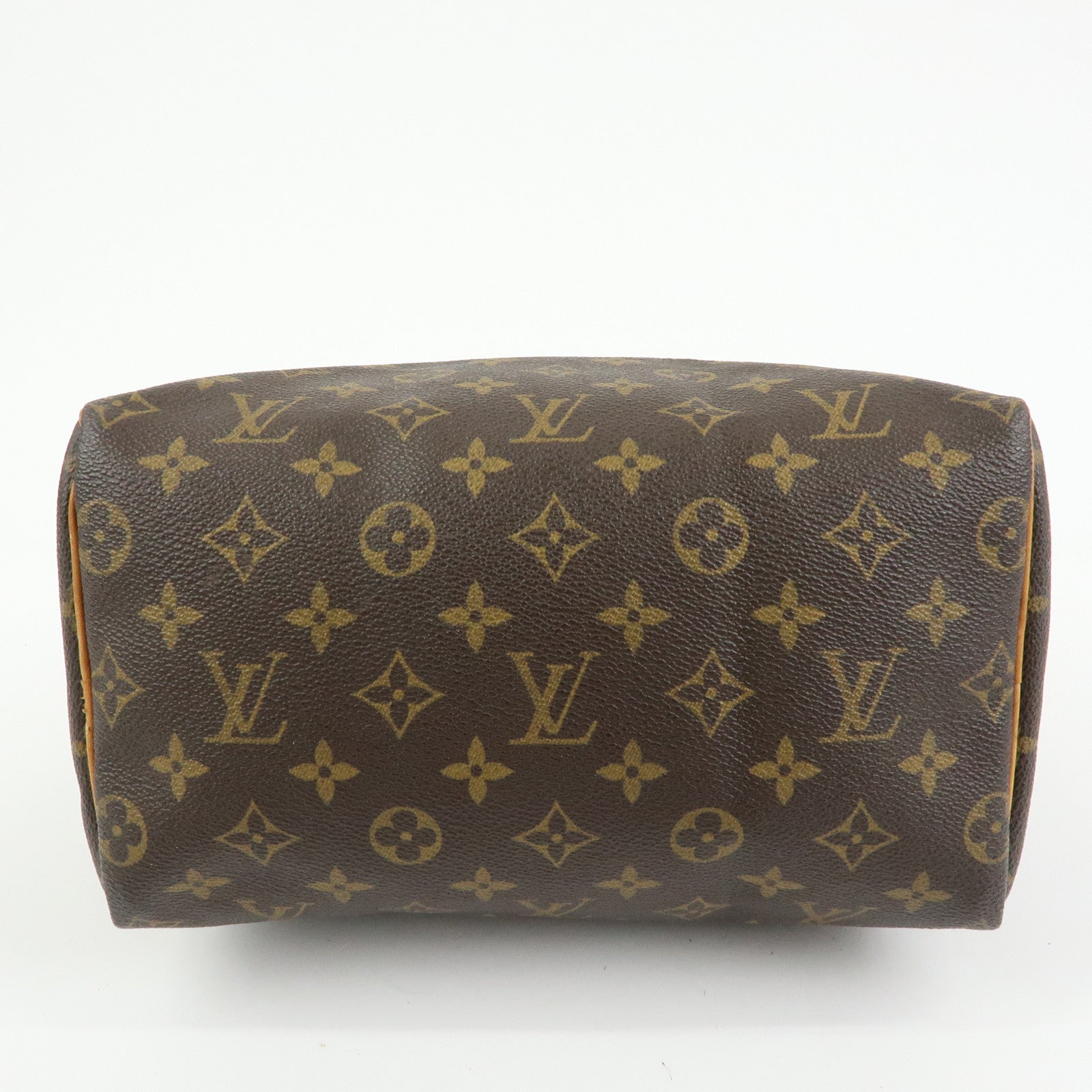 Louis Vuitton Monogram Speedy 25 Boston Bag Hand Bag Brown M41528