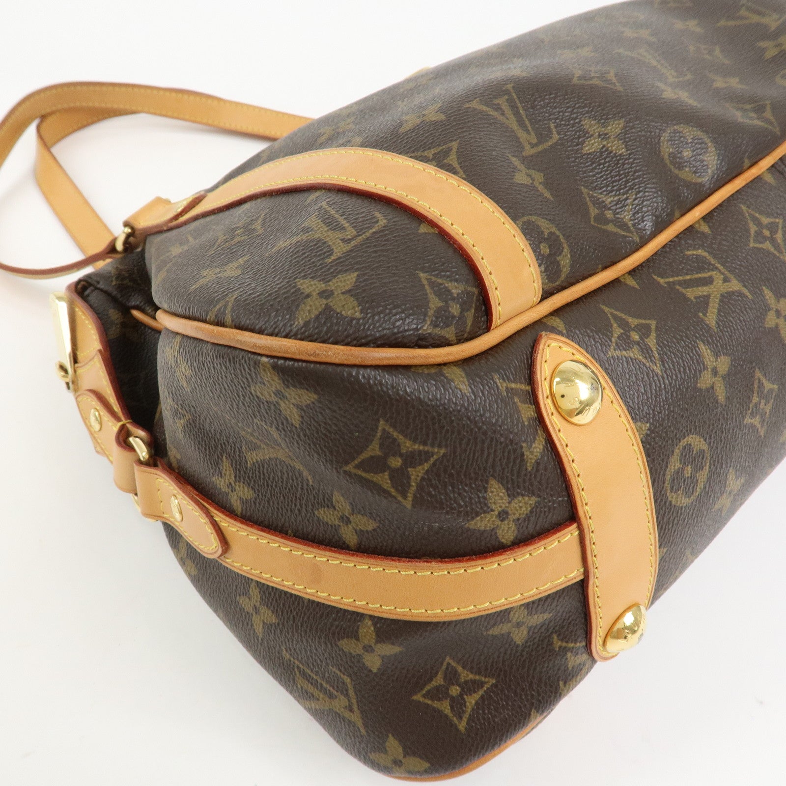 Louis Vuitton Monogram Stresa PM Shoulder Bag Brown M51186