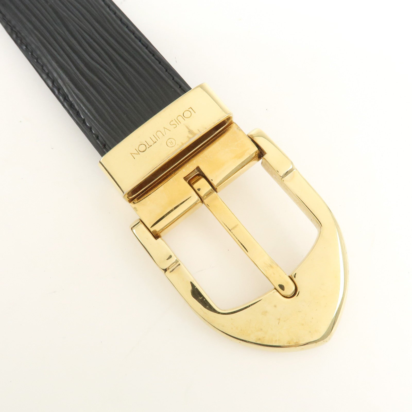 Louis Vuitton Epi Leather Ceinture Classic Belt Black 100/40 M6832